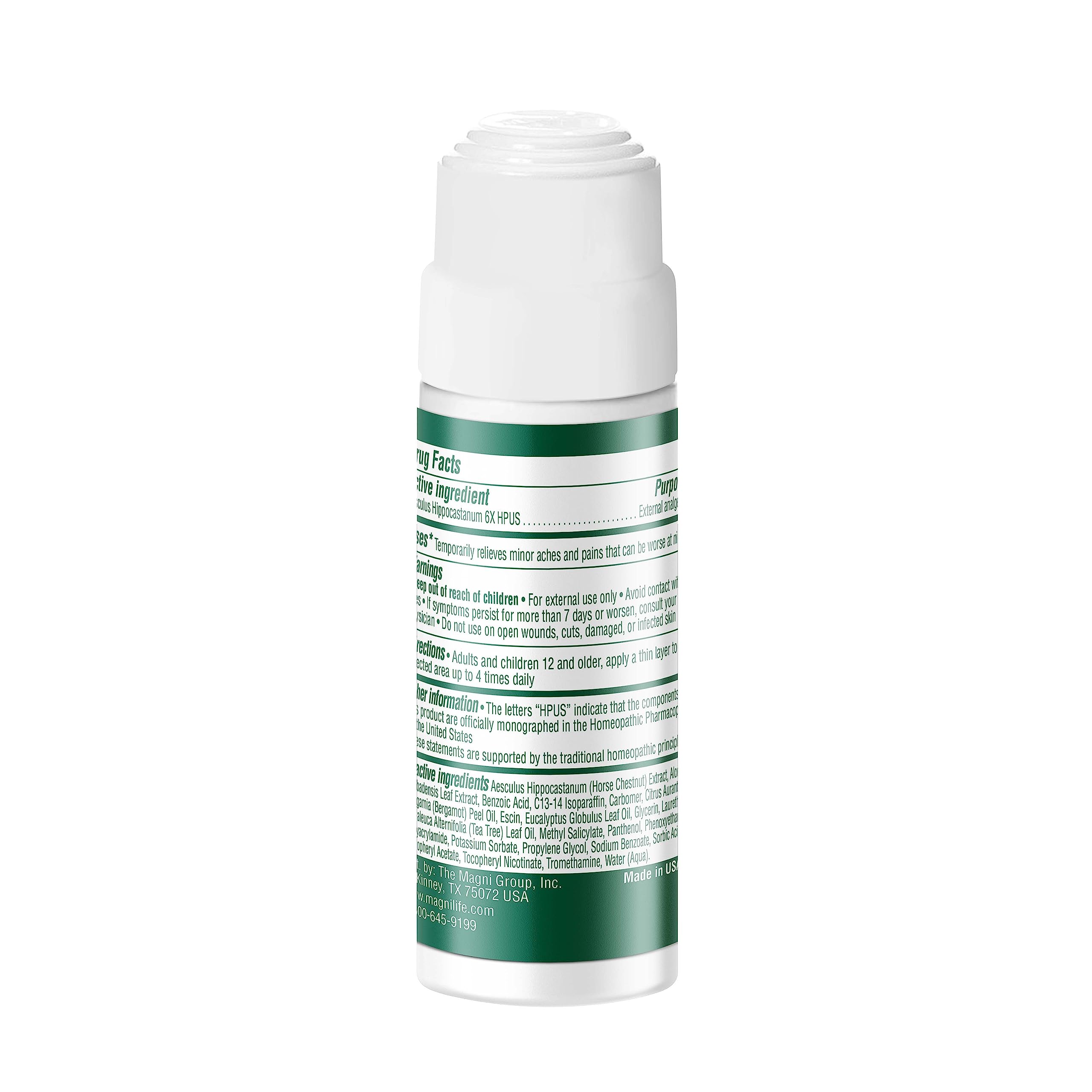 Magnilife DB Nerve Relief Roll On, 3 Oz, Topical Nerve Pain Relief for Feet, Legs, Hands & Arms, Helps Soothe Stabbing, Burning & Tingling Discomfort, Fast-Absorbing, Non-Greasy & Unscented Formula MagniLife Au supplements