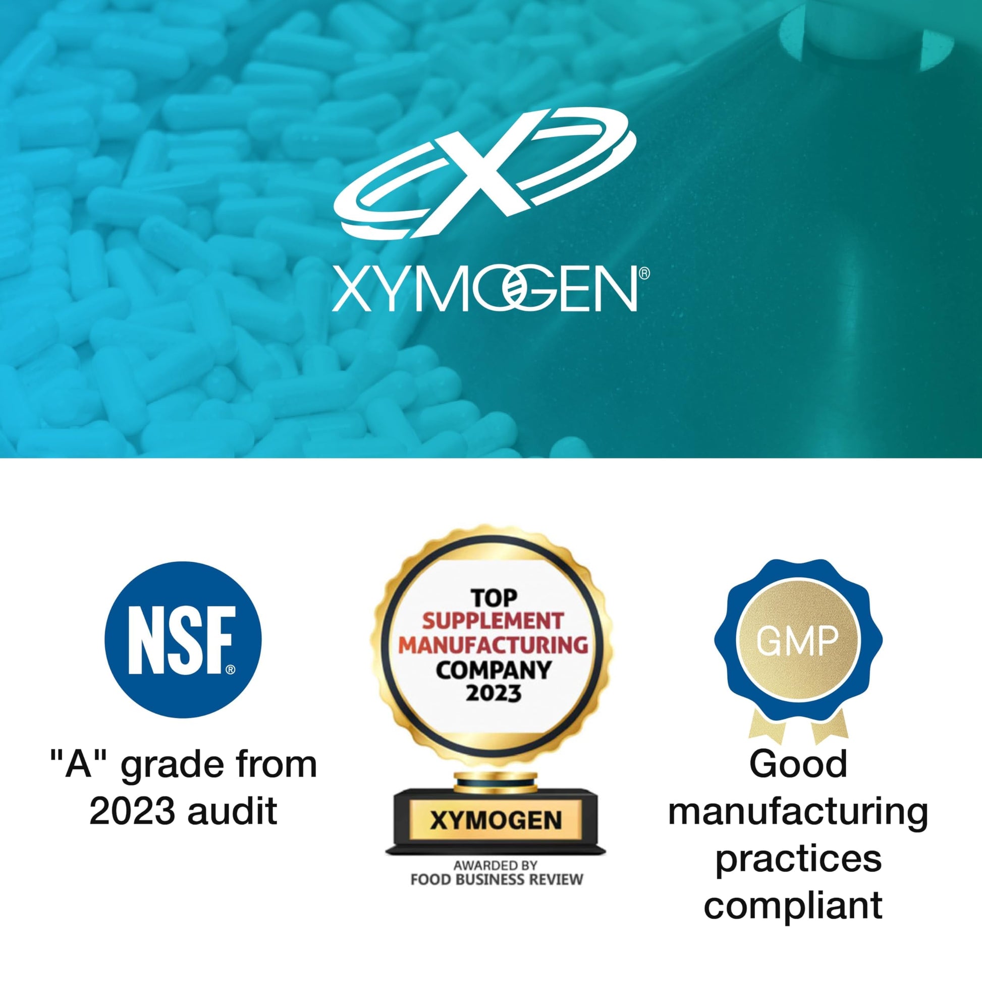 XYMOGEN Foundation Essentials - Daily Supplement Packets for Overall Health - Fish Oil, Magnesium & Probiotics - Travel-Friendly - Gluten-Free & Non-GMO - 30 Packets XYMOGEN Au supplements