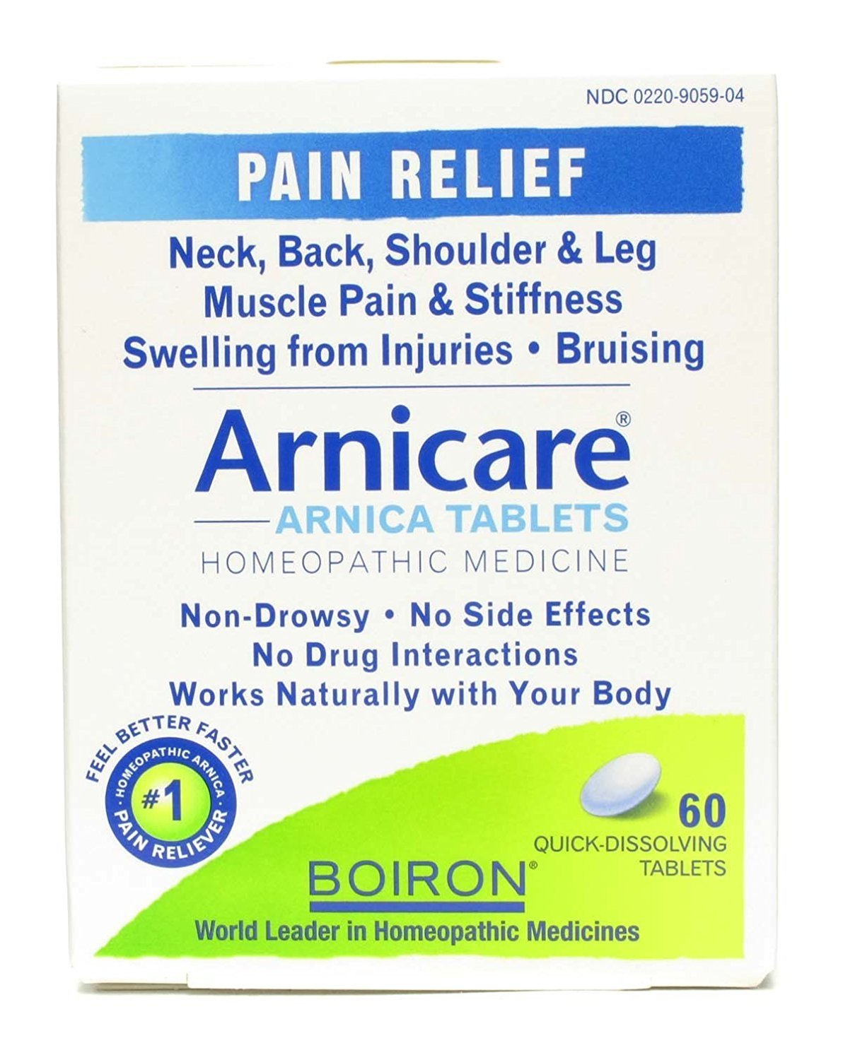 Boiron Arnicacare Arnica Tablets 60 ea (Pack of 3) Boiron Au supplements
