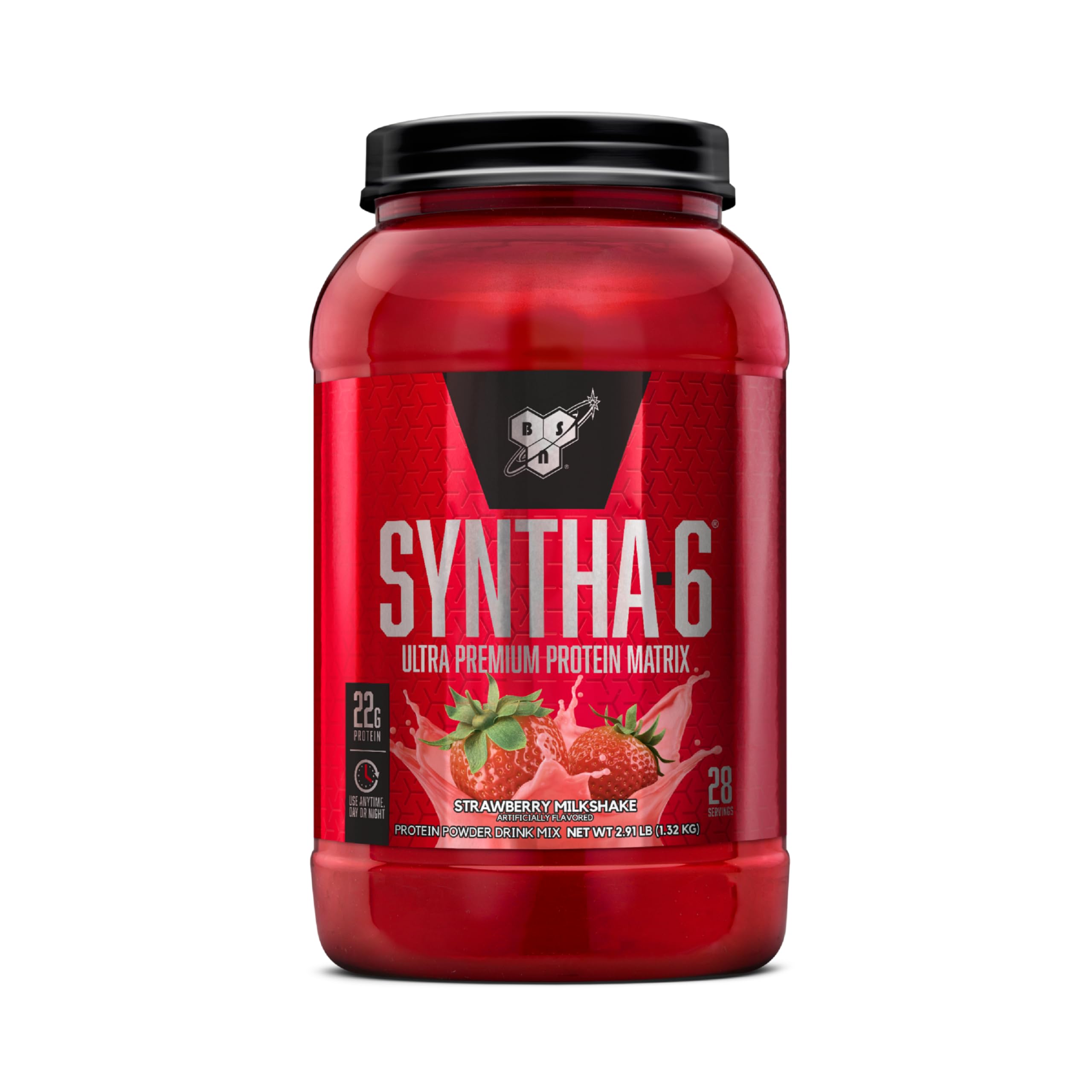BSN SYNTHA-6 Whey Protein Powder, Strawberry Protein Powder with Micellar Casein BSN Au supplements