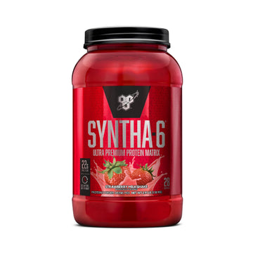 BSN SYNTHA-6 Whey Protein Powder, Strawberry Protein Powder with Micellar Casein BSN Au supplements