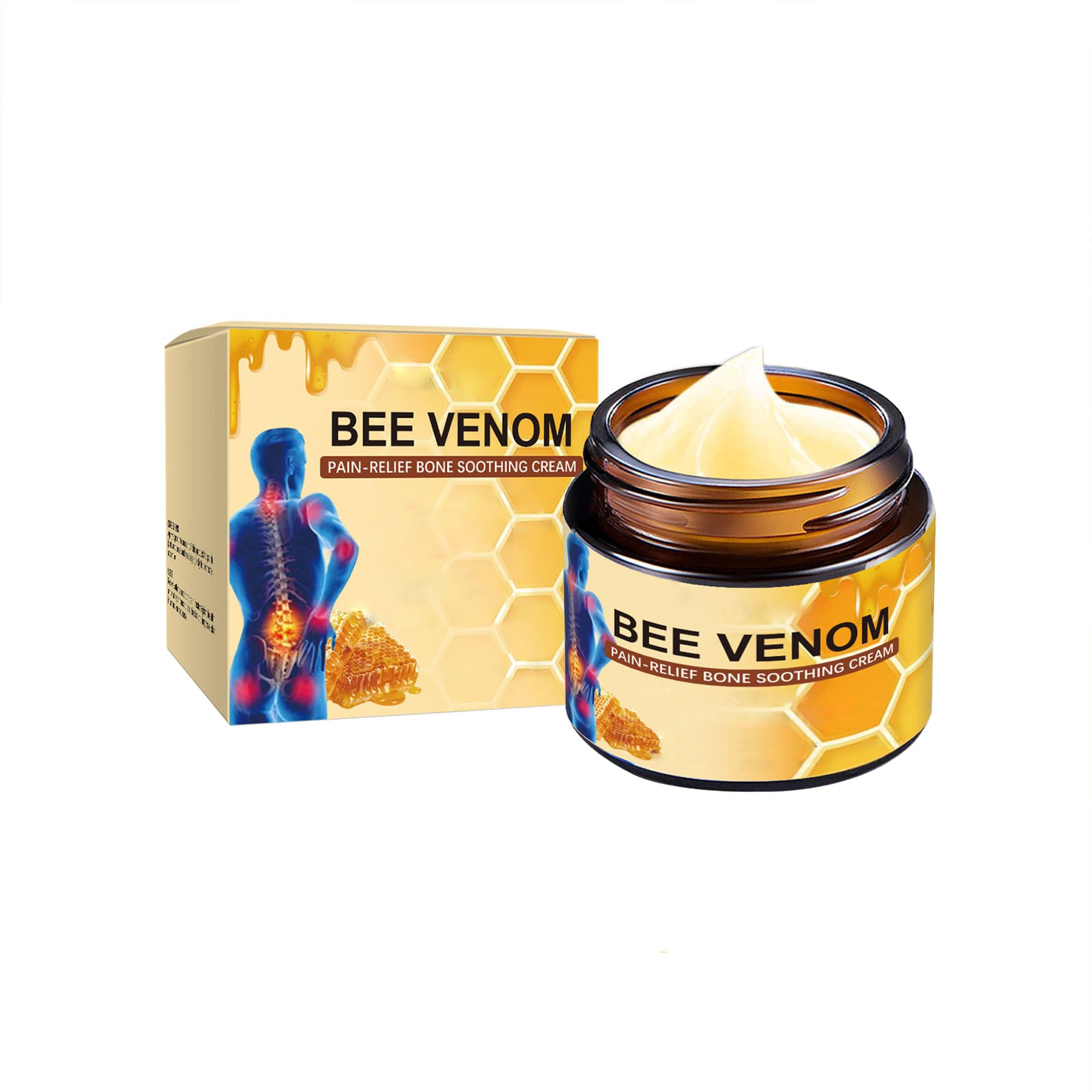 Liwoci Bee Venom Cream-Suitable for Neck, Waist, Back, Hands, Feet and Leg Joint Pain Care Liwoci Au supplements