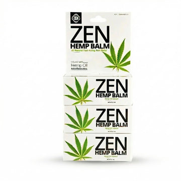 ZEN Hemp Balm 3 Pack – Fast-Acting Pain Relief for Muscles & Joints – Plant-Based Topical – 0.7 oz Each ZEN Au supplements