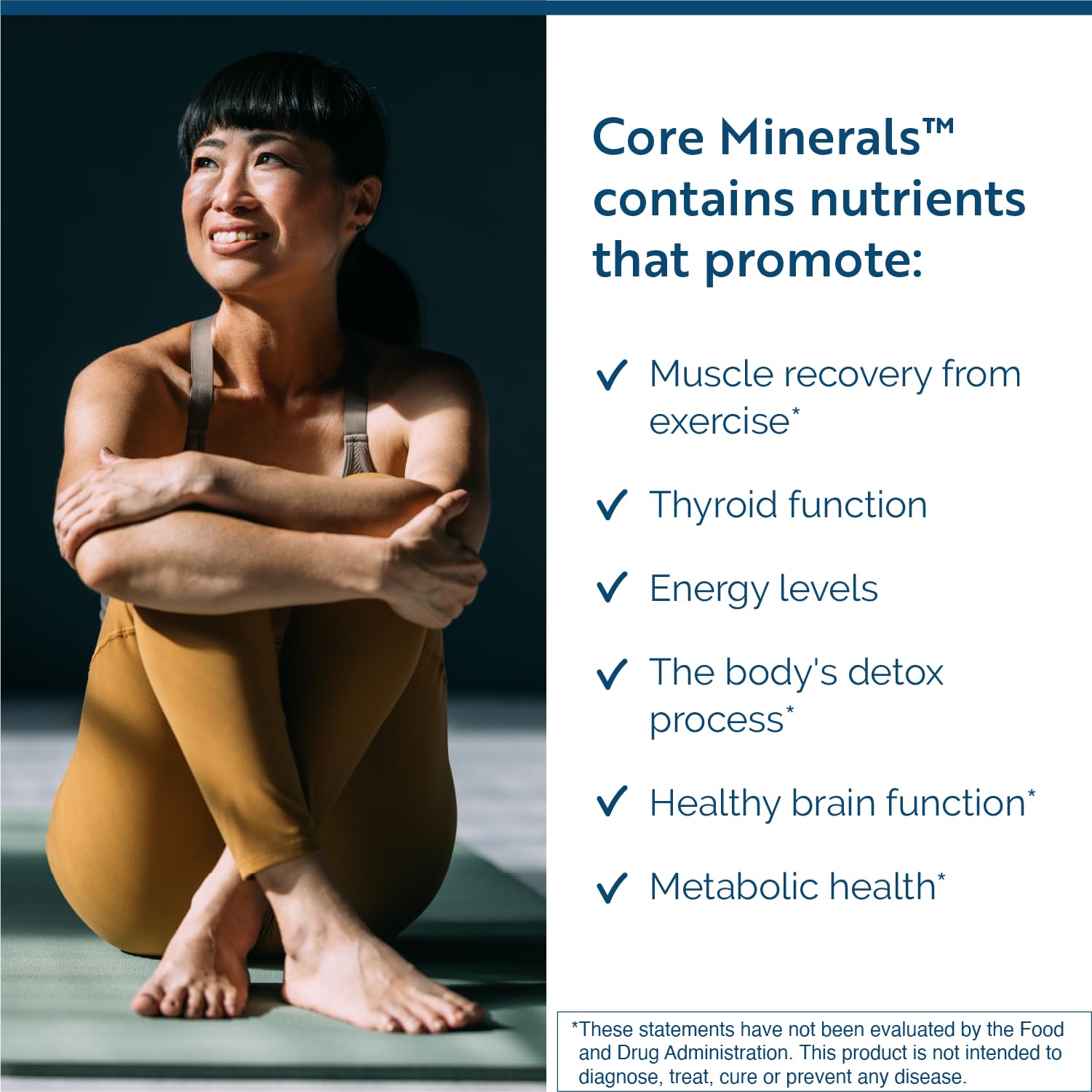 Researched Nutritionals Core Minerals - Daily Trace Minerals Supplement - Iron-Free Blend with Vitamin D3, Magnesium Glycinate & Iodine for Thyroid, Bone & Metabolic Support (120 ct) Researched Nutritionals Au supplements