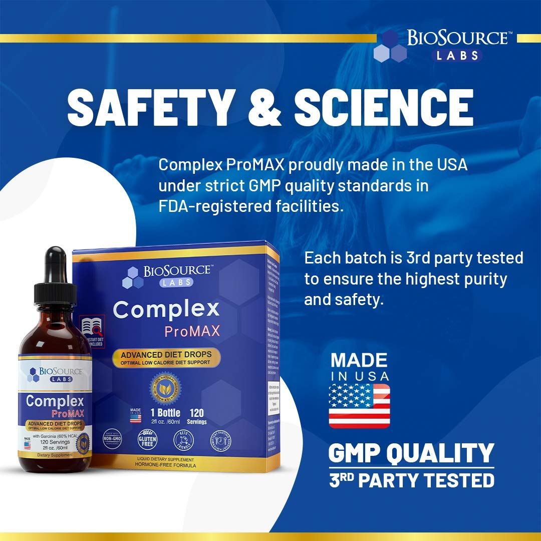 BioSource Labs Complex ProMAX Premium Diet Drops (1 x 2 oz Bottle) BioSource Labs Au supplements