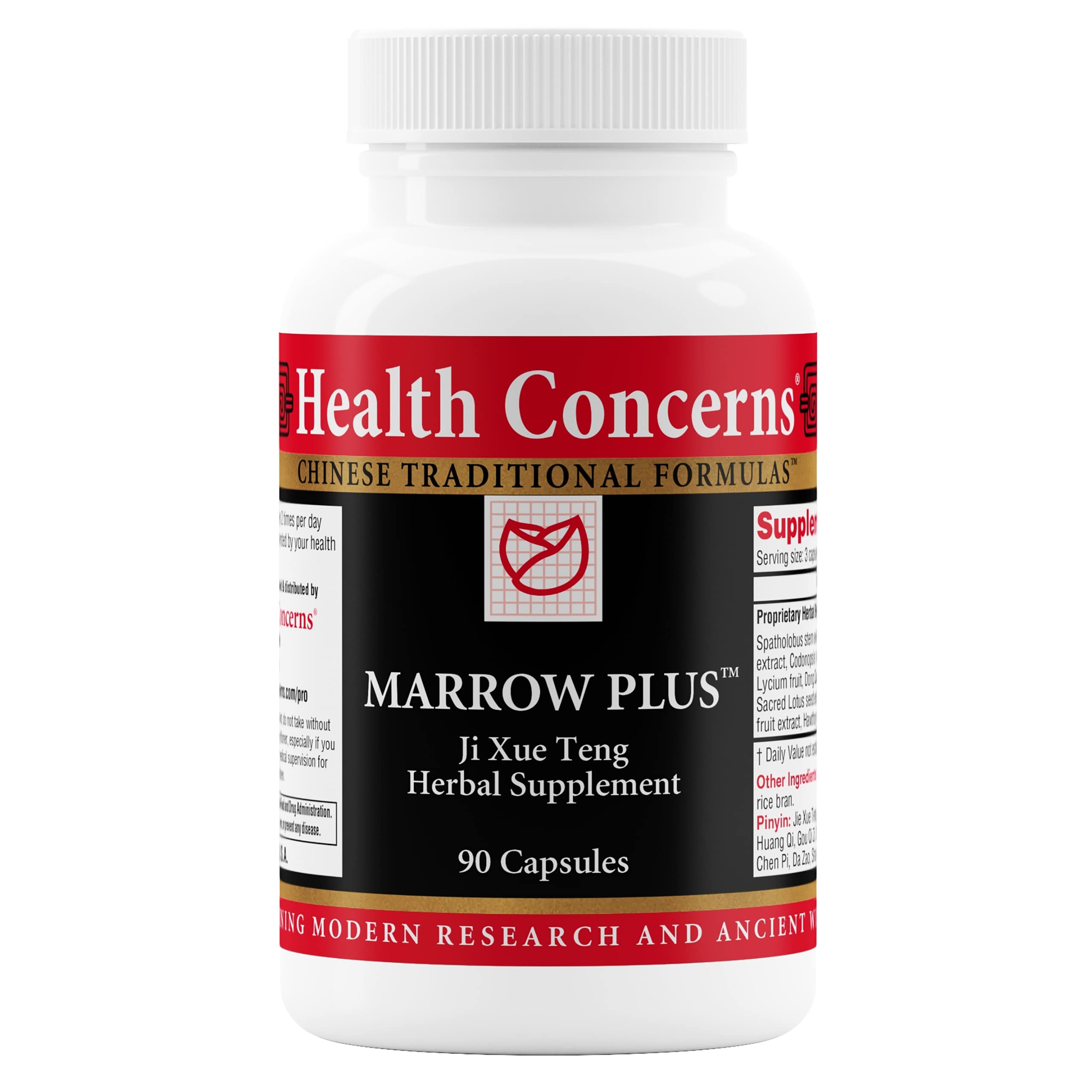 Health Concerns Marrow Plus – Bone Marrow & Blood Generation Herbal Supplement – Chinese Herbal Formula for Anemia, & Circulation Support – Astragus, Salvia, & Tangerine Extracts – 90 Capsules Health Concerns Au supplements