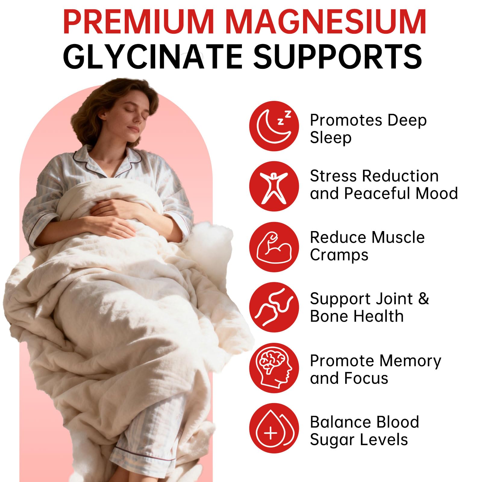 Magnesium Glycinate Gummies 500mg – Sugar Free Magnesium Gummies for Sleep, Stress, Muscle & Nerve Support – for Adults & Kids 4+, Vegan, No Melatonin (Raspberry Flavor, 60 Count) SAYIDON Au supplements