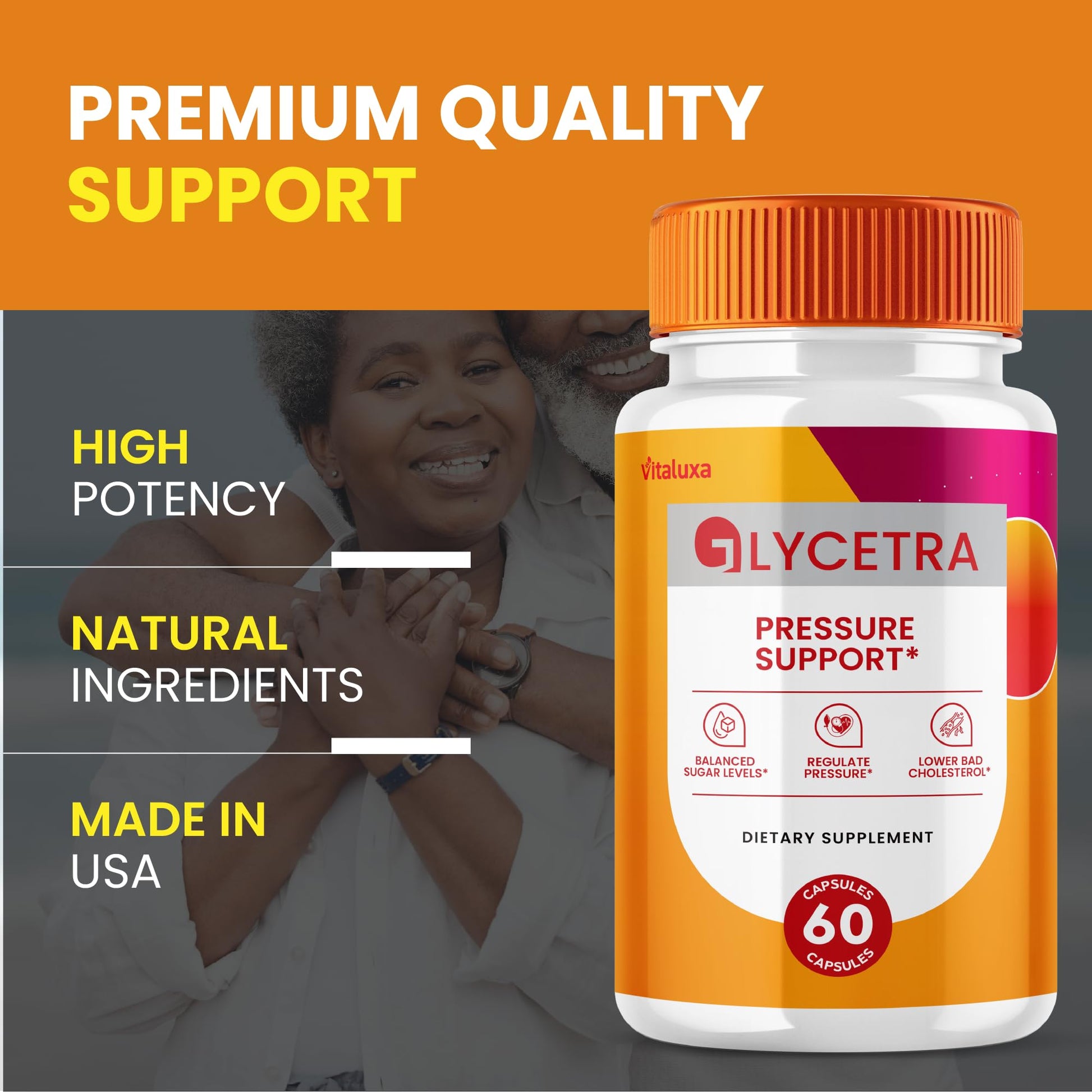 (2 Pack) Glycetra Capsules, Glycetra Blood Support Supplement Advanced Formula Premium Blend All Natural Balance Flow, Glicetra Pills Maximum Strength Glycogen Support Health Wellness Review (120 Ct) Vitaluxa Au supplements