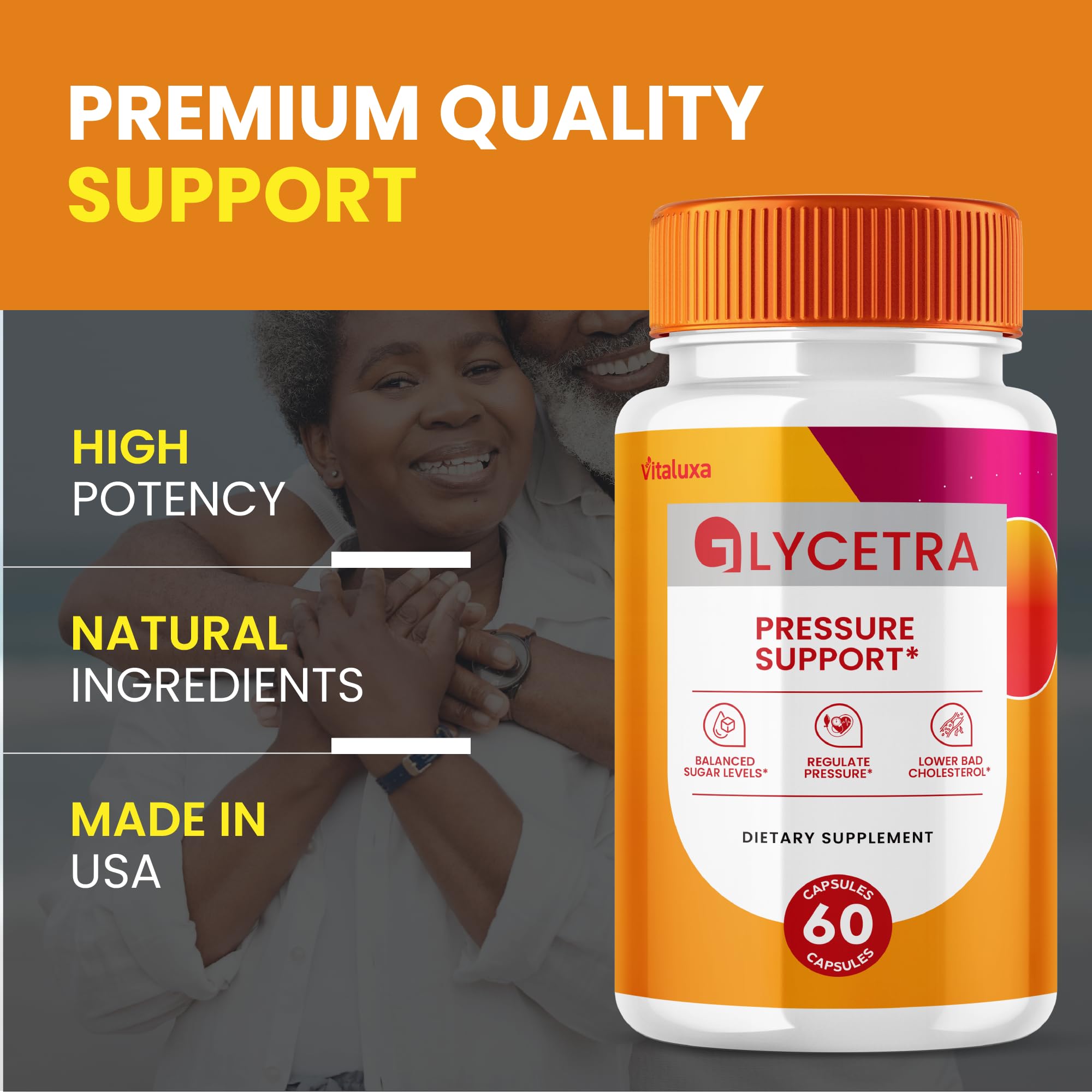 (2 Pack) Glycetra Capsules, Glycetra Blood Support Supplement Advanced Formula Premium Blend All Natural Balance Flow, Glicetra Pills Maximum Strength Glycogen Support Health Wellness Review (120 Ct) Vitaluxa Au supplements