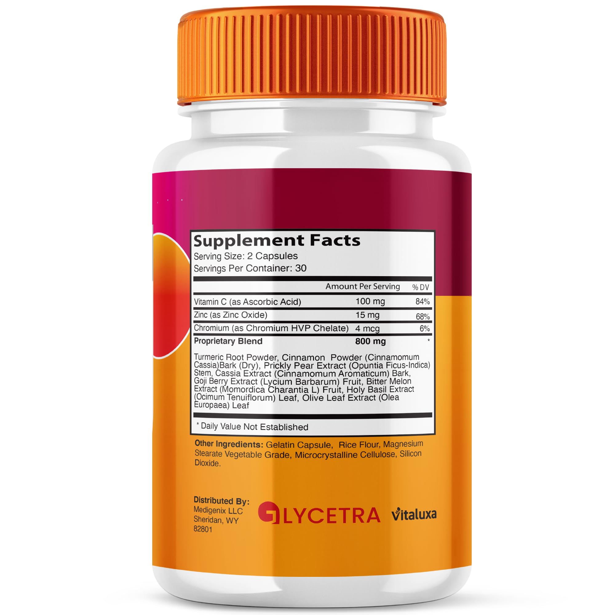 (2 Pack) Glycetra Capsules, Glycetra Blood Support Supplement Advanced Formula Premium Blend All Natural Balance Flow, Glicetra Pills Maximum Strength Glycogen Support Health Wellness Review (120 Ct) Vitaluxa Au supplements