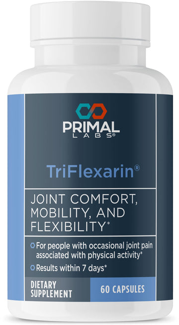 TriFlexarin Joint Support Supplement with FruiteX-B for Joint Comfort and Mobility Primal Labs Au supplements