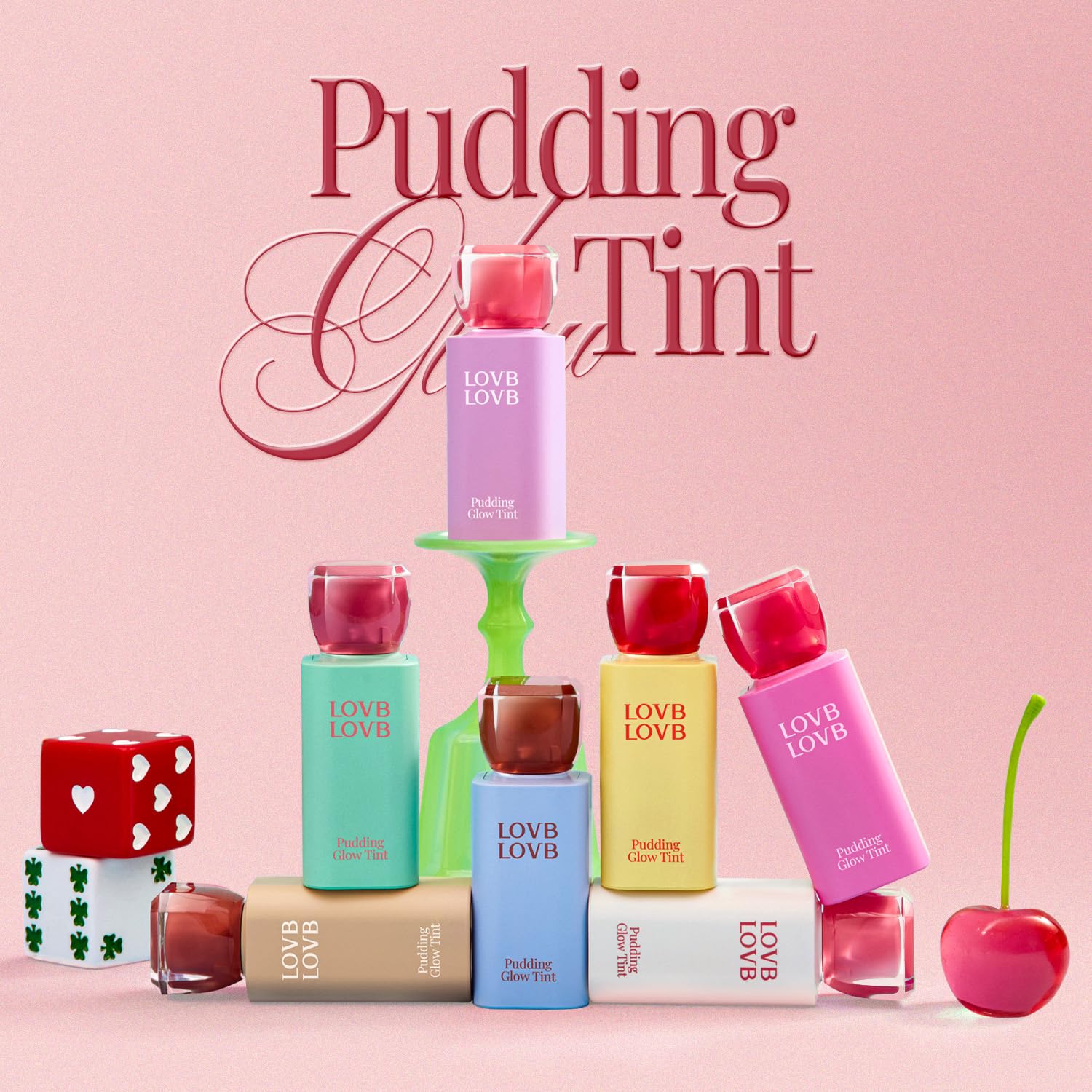 LOVB LOVB Pudding Glow Korean Lip Tint | Natural Lip Stain | Gloss to Stain | Long-Lasting & Non-Sticky | Lightweight Lip Tint | 0.14 oz. (04 SUNSET BEIGE) LOVB LOVB Au supplements