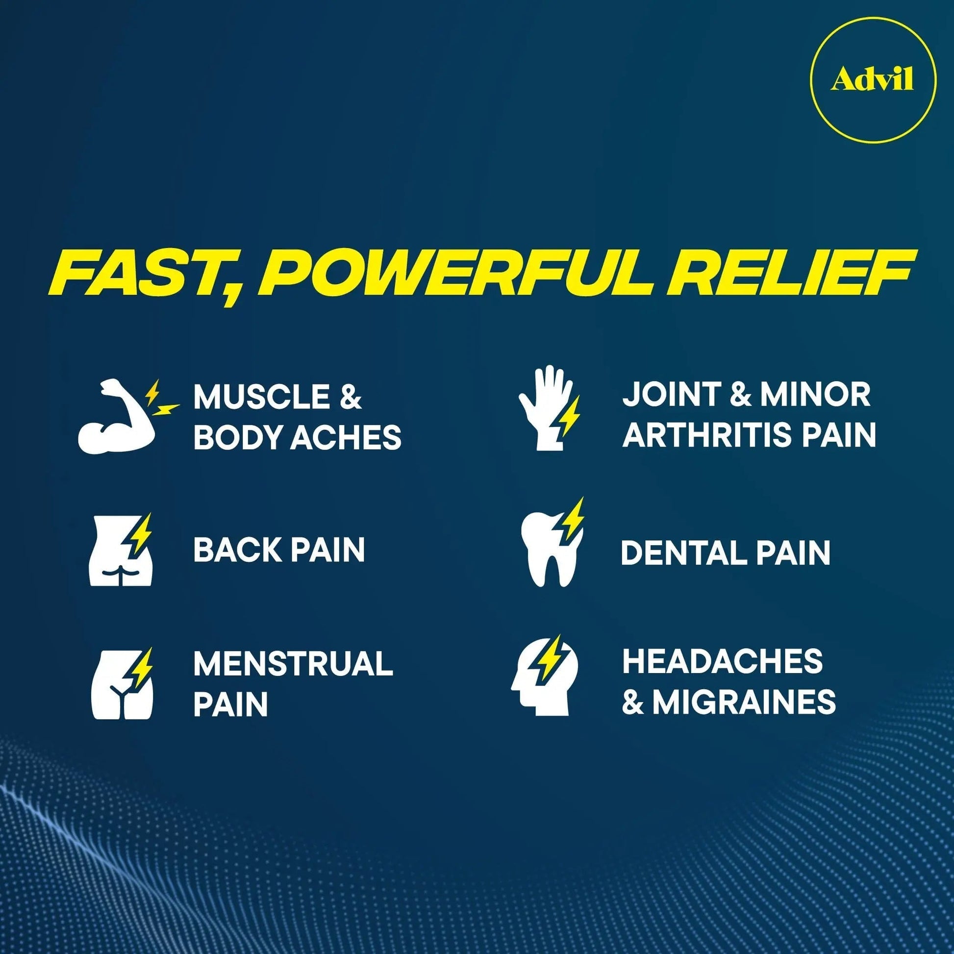 Advil Dual Action Coated Caplets, 125 Mg Ibuprofen and 250 Mg Acetaminophen per Dose (2 Dose Equivalent) for 8 Hour Pain Relief - 216 Count Advil Au supplements