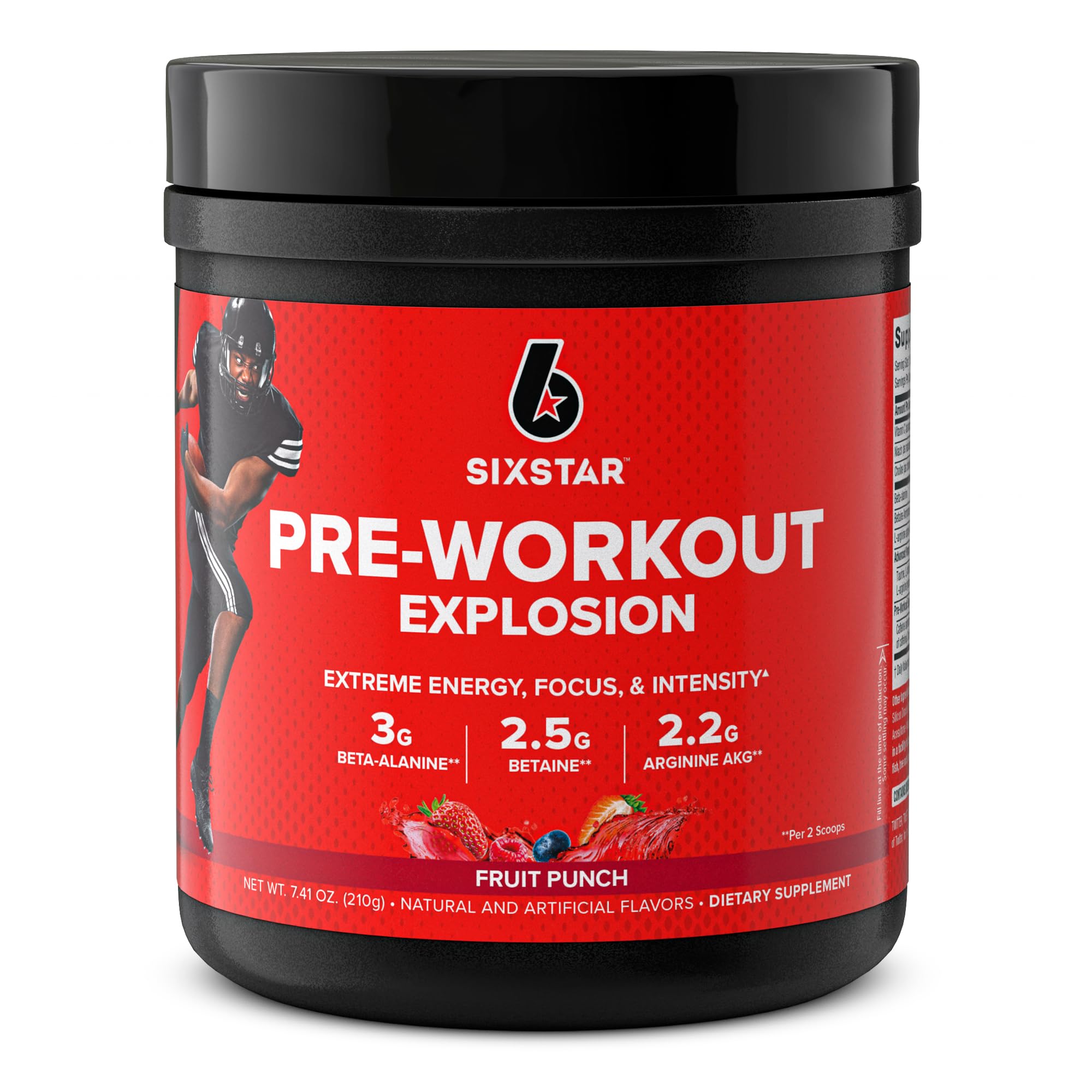 Six Star Pre Workout, PreWorkout Explosion, Pre Workout Powder for Men & Women Six Star Au supplements