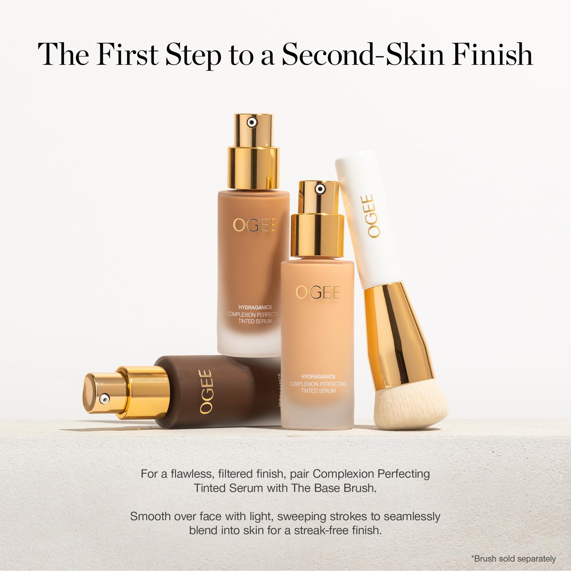Ogee Complexion Perfecting Liquid Foundation - Lightweight Tinted Moisturizer For Face (Mahogany 14.5N - Deep Cocoa (Rich Undertones) - with Vitamin C & Jojoba Oil - Certified Organic & Made in USA Ogee Au supplements