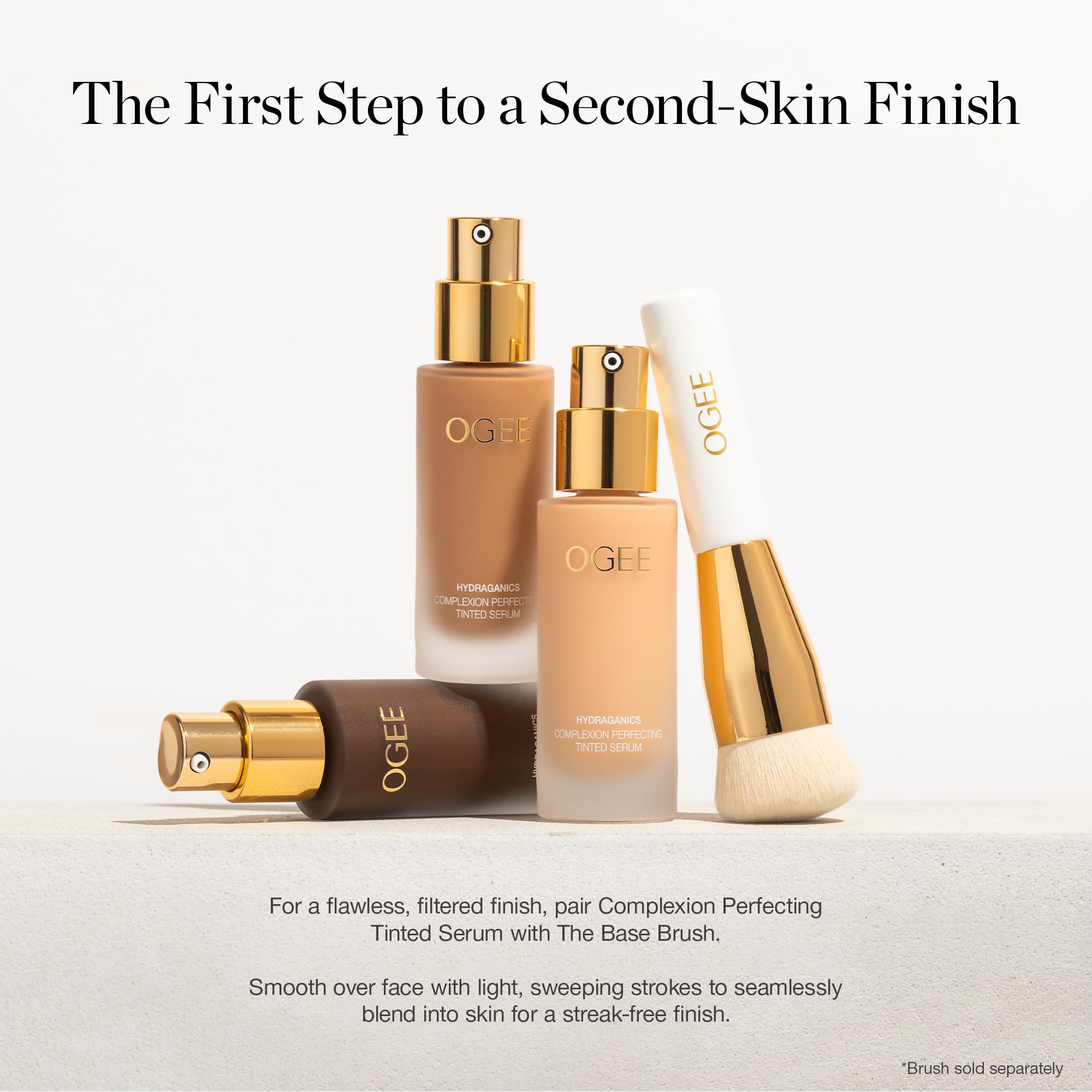Ogee Complexion Perfecting Liquid Foundation - Lightweight Tinted Moisturizer For Face (Mahogany 14.5N - Deep Cocoa (Rich Undertones) - with Vitamin C & Jojoba Oil - Certified Organic & Made in USA Ogee Au supplements