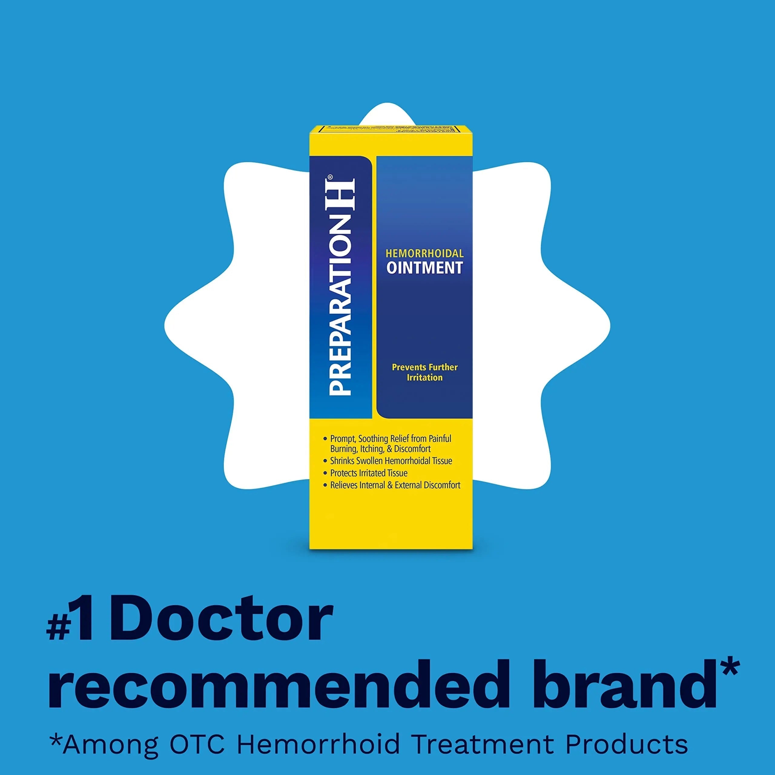 Preparation H Hemorrhoid Ointment, Itching, Burning and Discomfort Relief - 1 Oz Tube Preparation H Au supplements