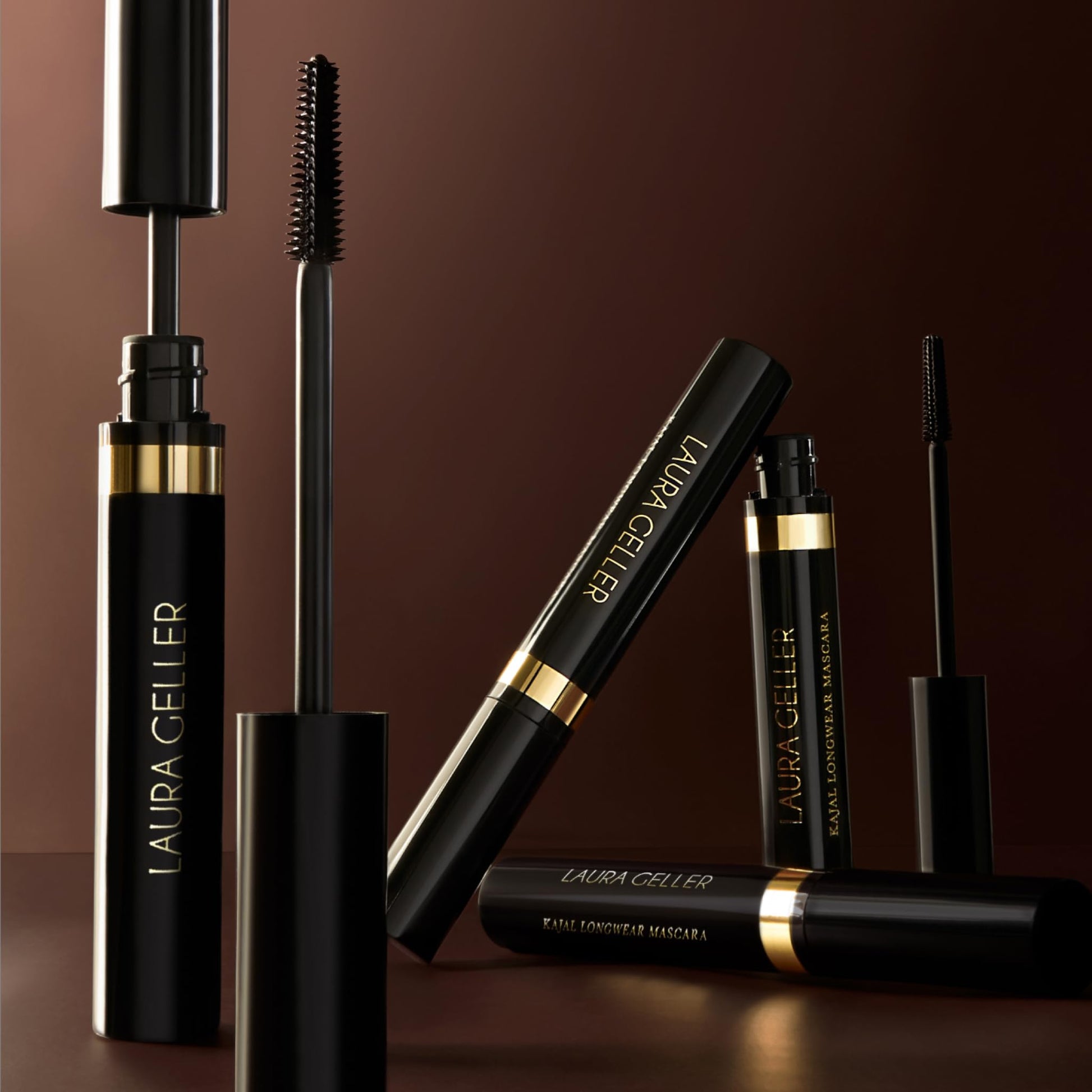 LAURA GELLER NEW YORK Kajal Longwear Mascara, Brown - Lengthening, Defining, Curling, Buildable Formula Eye Makeup - Natural Look for Everyday LAURA GELLER NEW YORK Au supplements