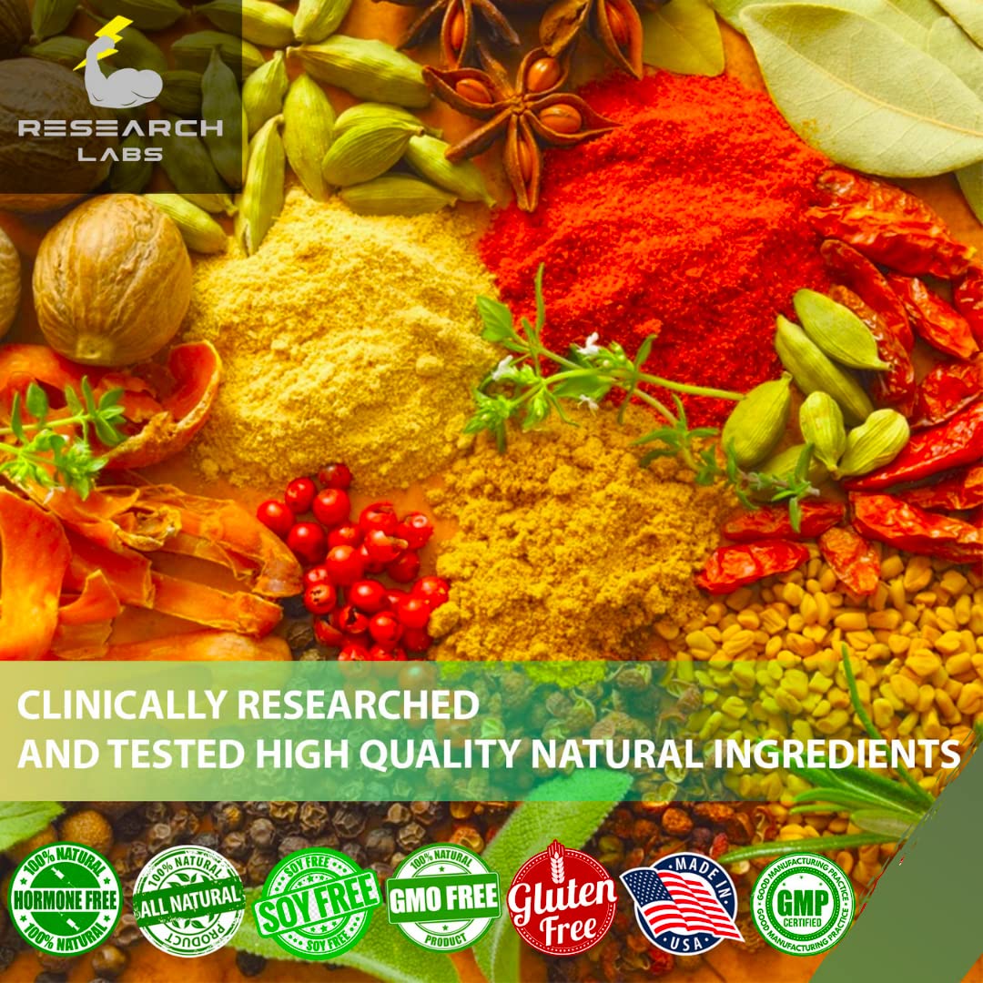 Research Labs 2 Fer 1 Ad Organic Irish Sea Moss Capsules 240 Total Pills, Raw Wildcrafted Seamoss Enhanced w/Bladderwrack & Burdock Root Antioxidant Powerhouse. Thyroid Support Research Labs Au supplements