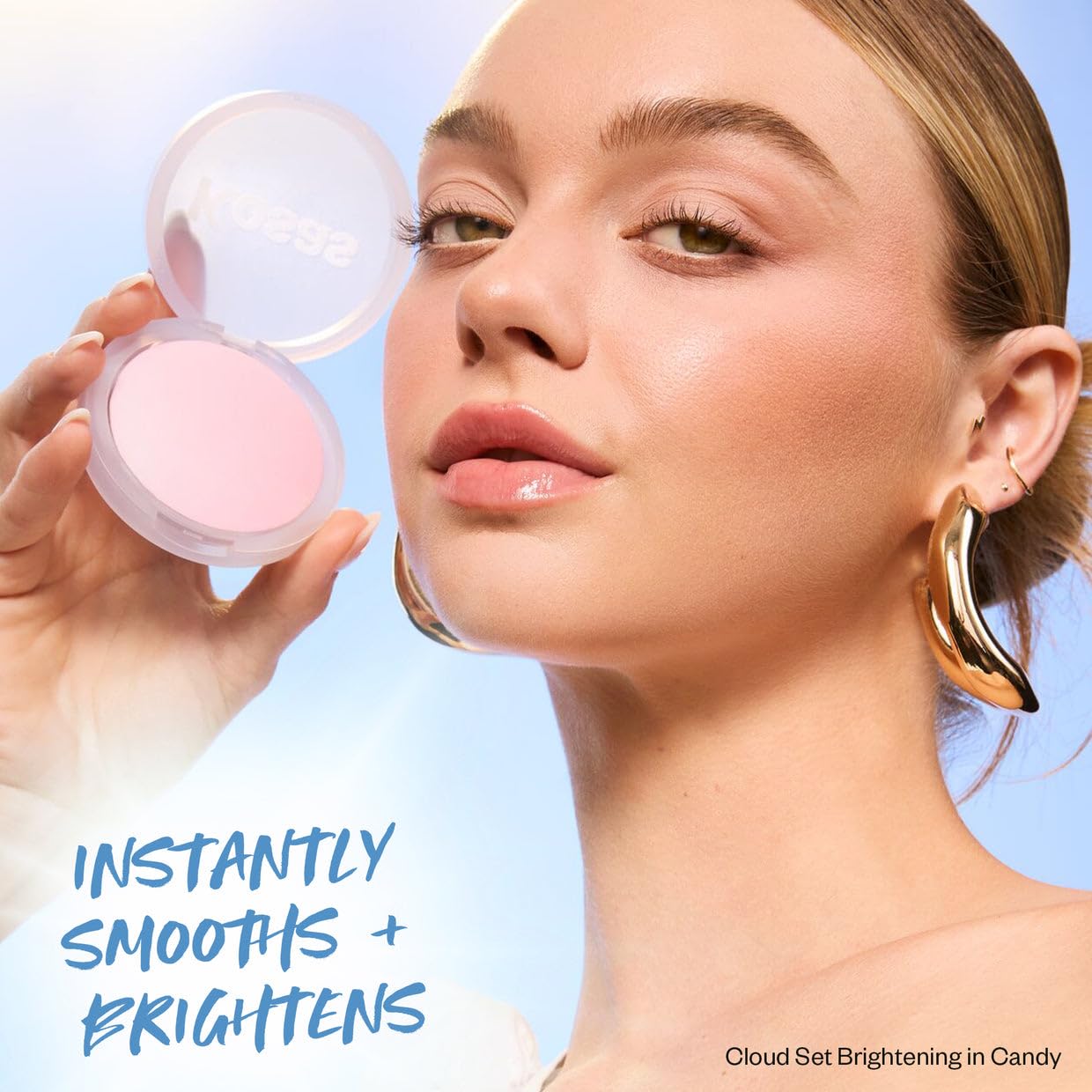 Kosas Cloud Set Brightening Baked Powder – Under Eye Setting Powder, Talc-Free Soft Focus Finish, Candy Kosas Au supplements