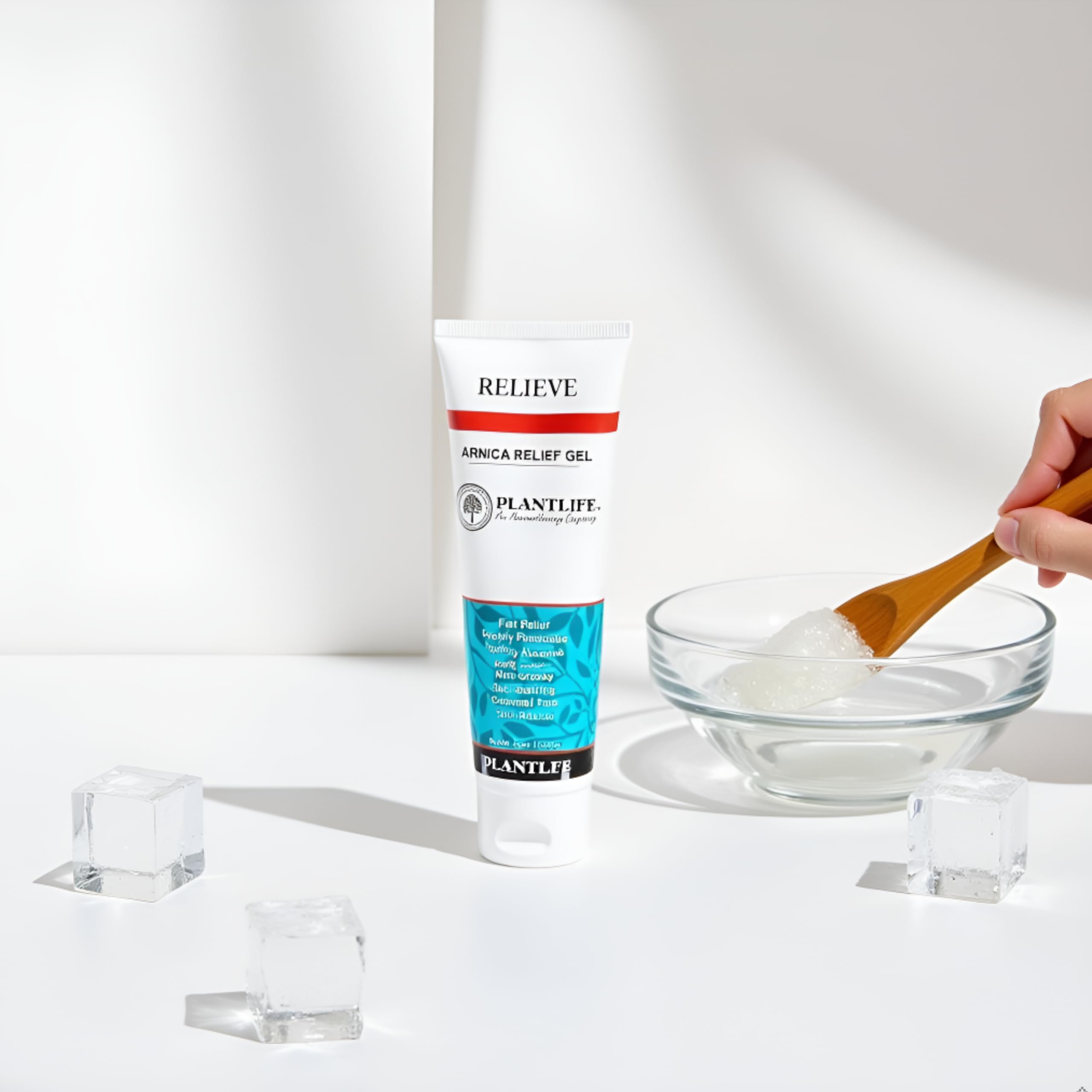 Plantlife Arnica Relieve Gel - Made with Arnica and 100% Pure Essential Oils - Relieve Products are a Homeopathic Solution for Everyday Use - Works Quickly and Effectively - Made in California Plantlife Au supplements