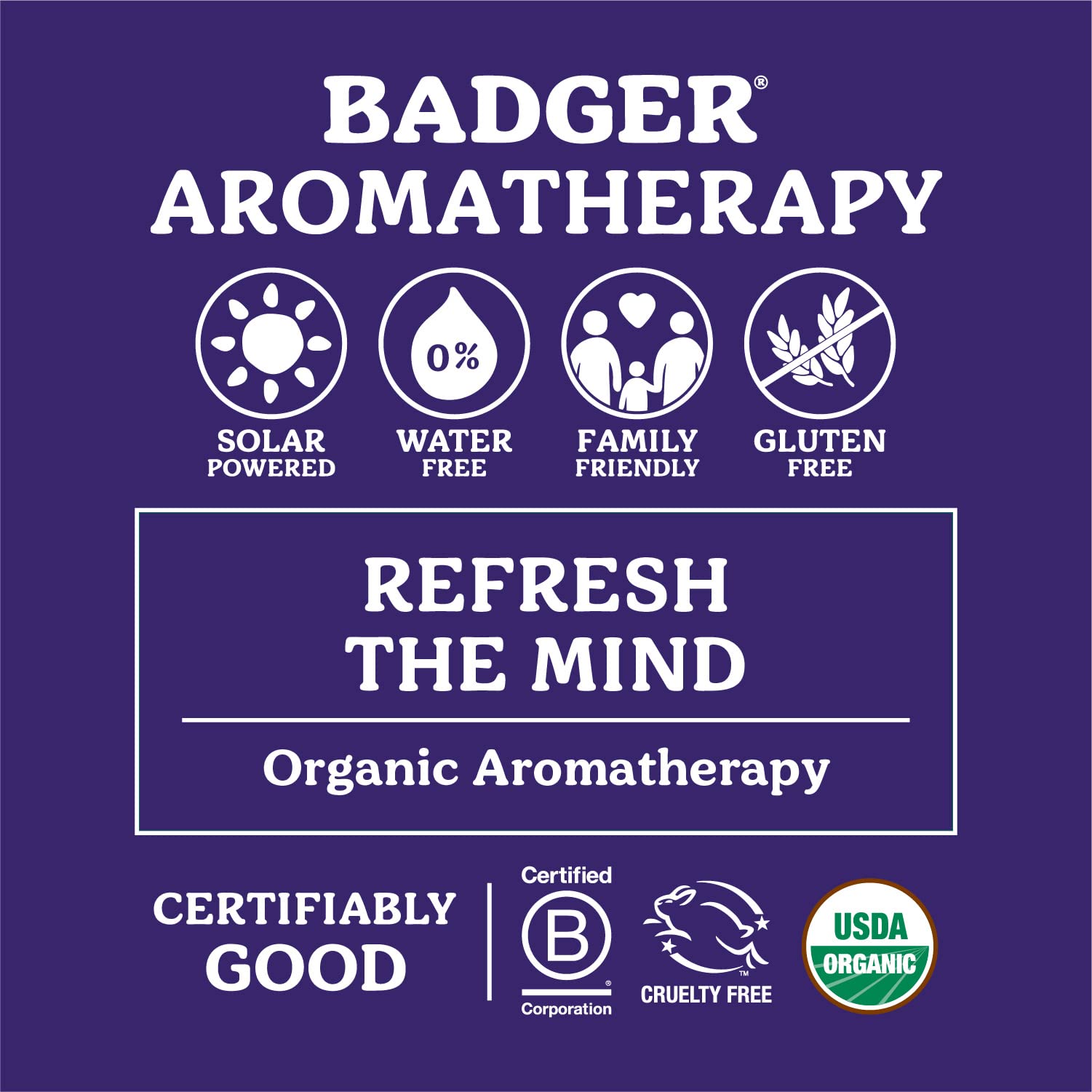 Badger Headache Soother - .6 oz Stick Badger Au supplements
