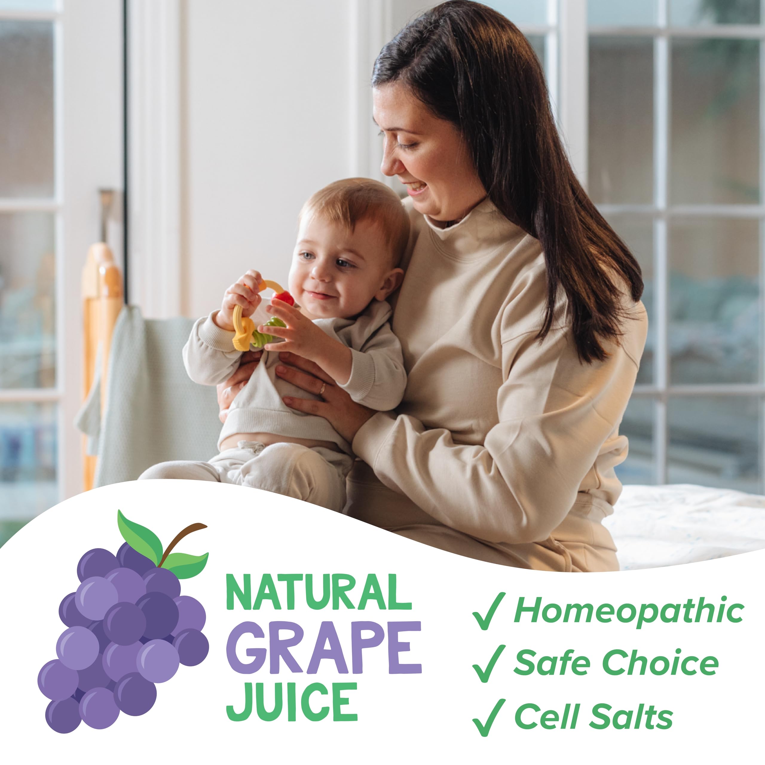 Dr. Talbot's Infant Pain and Fever Relief Liquid Medicine - 4 fl oz - 6+ Months - Grape Juice Flavor - No Alcohol, Dyes, or Parabens - Baby Essentials Dr. Talbot's Au supplements