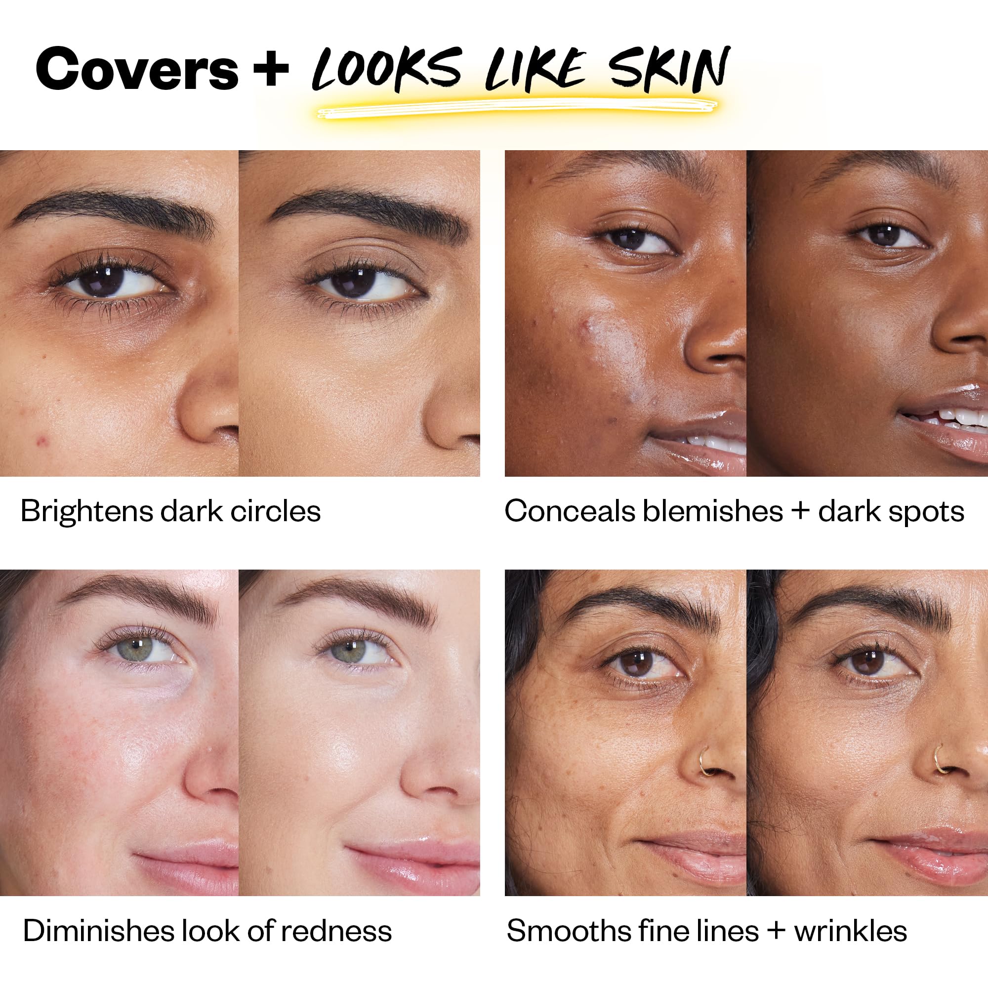 Kosas Revealer Concealer – Medium Coverage Hydrating Under Eye & Face Concealer with Hyaluronic Acid, Tone 04 N Kosas Au supplements