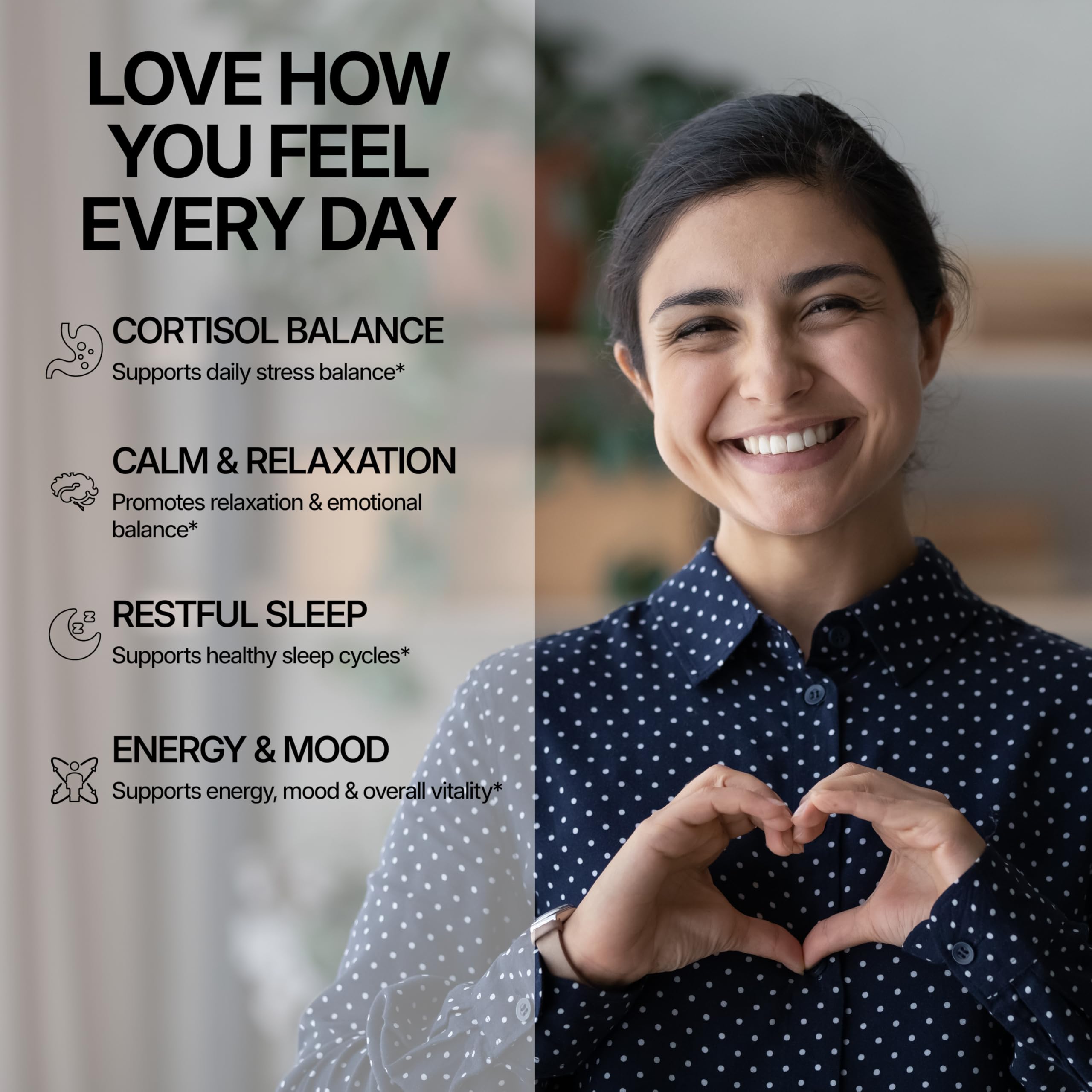 DLNIA Magnesium Glycinate Stress & Cortisol Support Gummies | Calm Focus by Day, Deep Sleep by Night | 17-in-1 with KSM-66® Ashwagandha, L-Theanine & Lion’s Mane DLNIA Au supplements