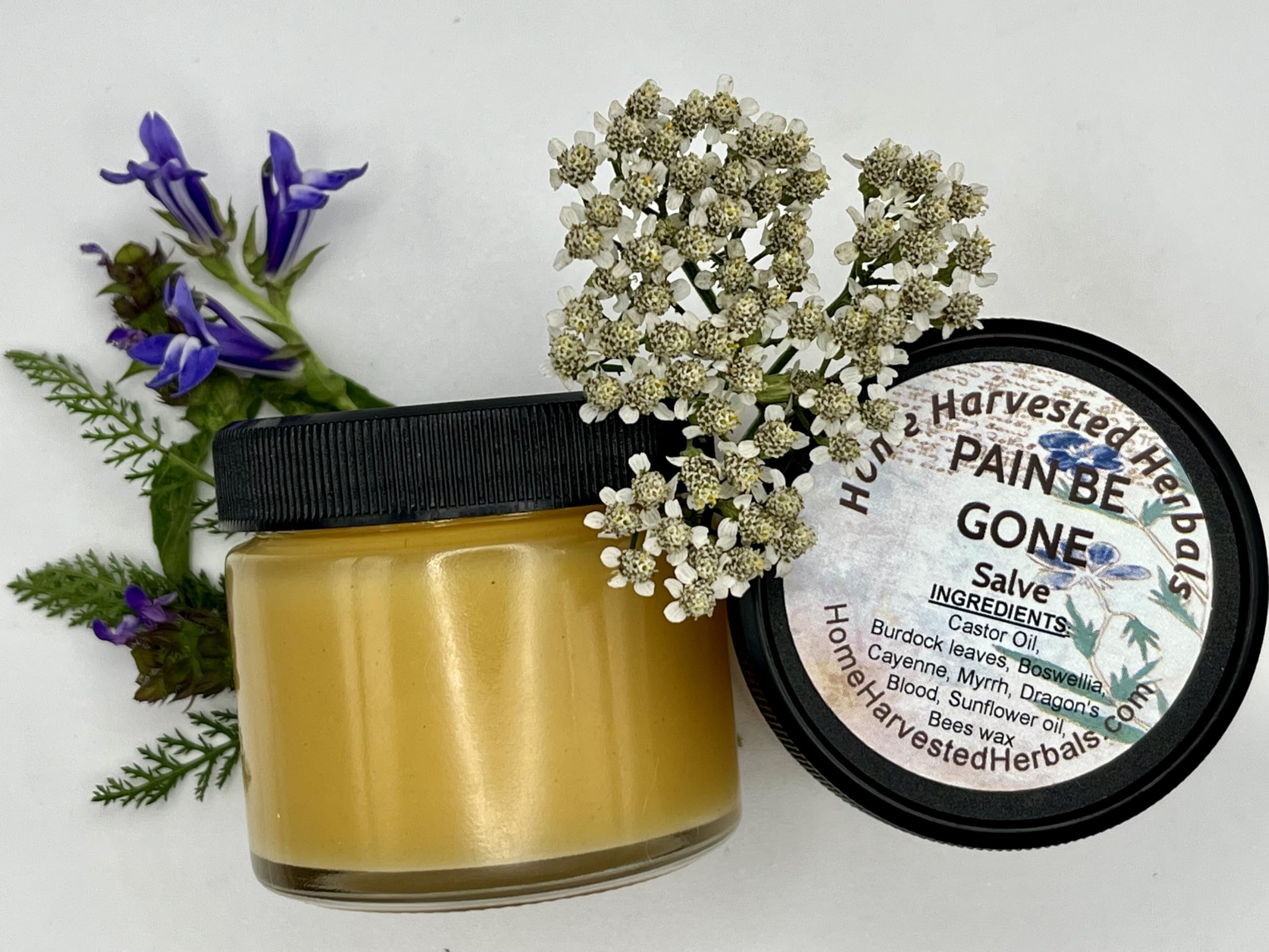 Pain Relief Herbal Salve – 2 oz – Home Harvested Herbals – Natural Relief for Aches, Muscles & Joint Discomfort Home Harvested Herbals Au supplements
