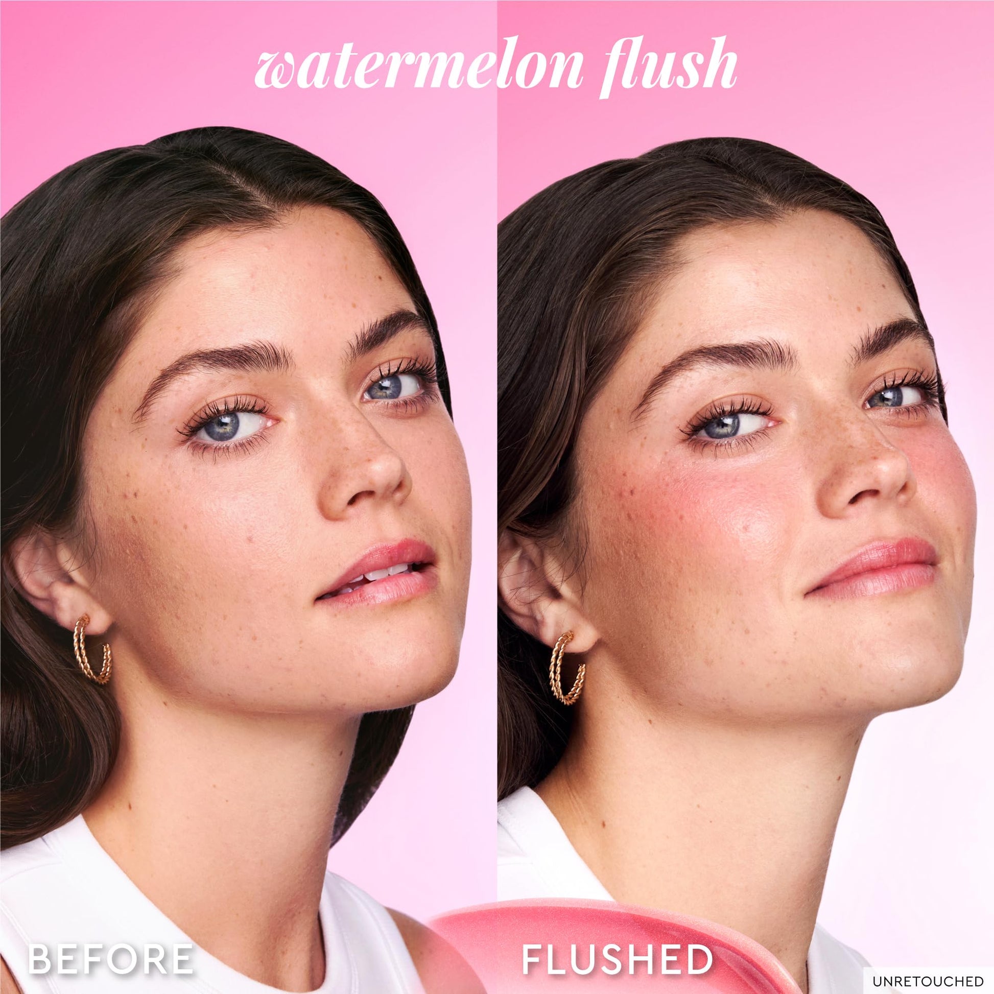 Glow Recipe Niacinamide Dewy Flush Tinted Liquid Blush Serum - Glowy Blush for Cheeks to Smooth, Hydrate & Brighten - Liquid Korean Makeup with Buildable Soft Pink Tint - Watermelon Flush (0.4 oz) Glow Recipe Au supplements