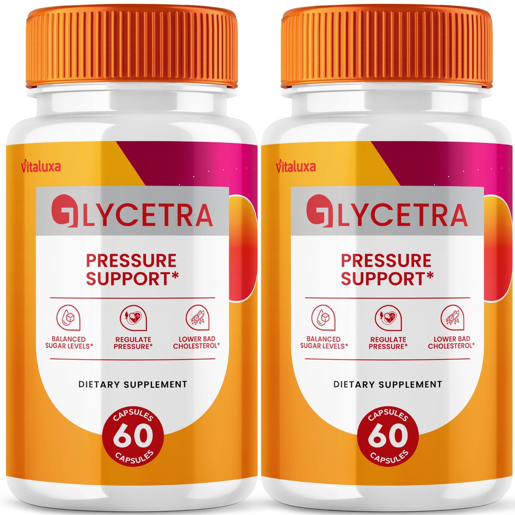 (2 Pack) Glycetra Capsules, Glycetra Blood Support Supplement Advanced Formula Premium Blend All Natural Balance Flow, Glicetra Pills Maximum Strength Glycogen Support Health Wellness Review (120 Ct) Vitaluxa Au supplements