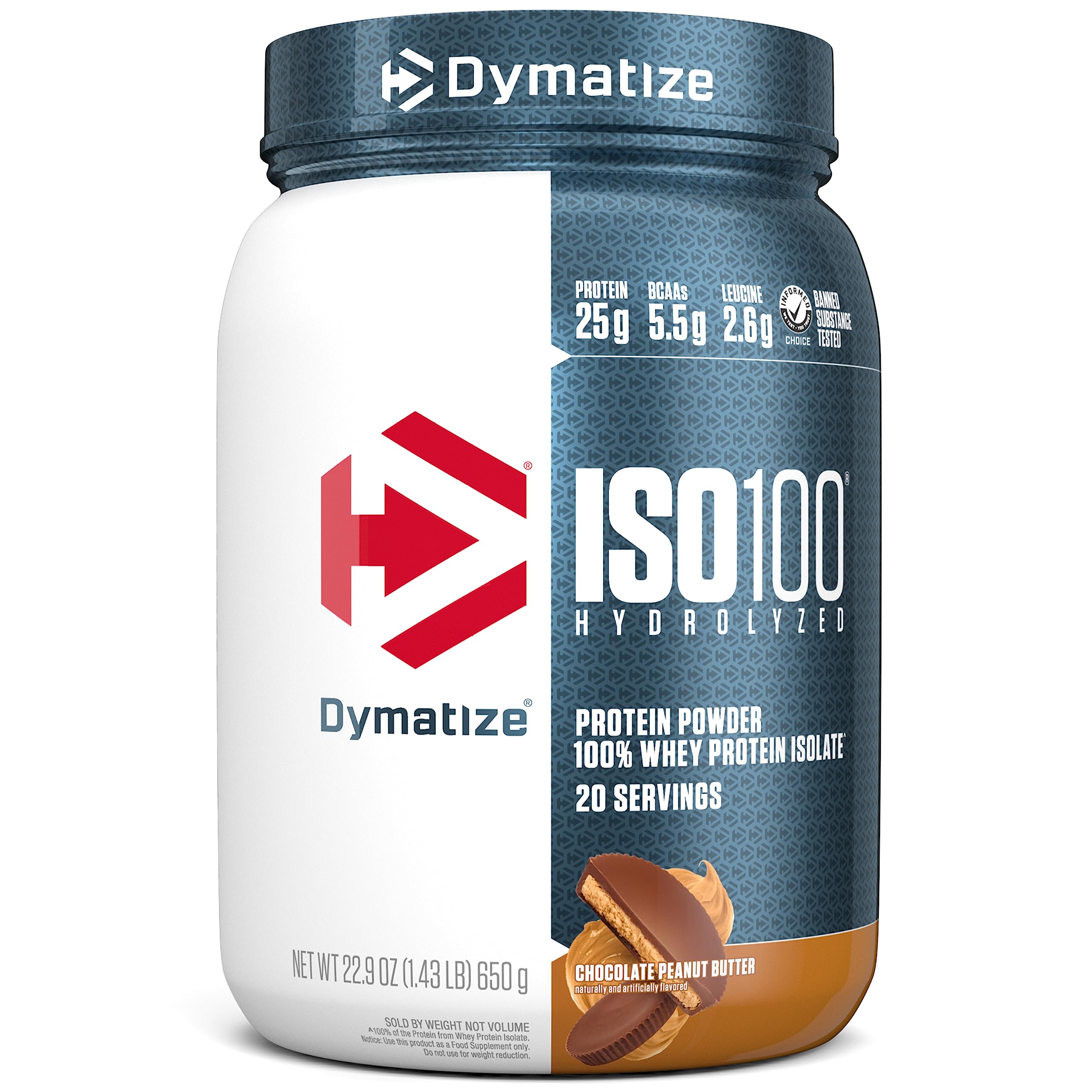 Dymatize ISO100 Whey Protein Powder with 25g of Hydrolyzed 100% Whey Isolate Dymatize Au supplements