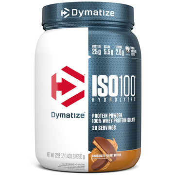 Dymatize ISO100 Whey Protein Powder with 25g of Hydrolyzed 100% Whey Isolate Dymatize Au supplements