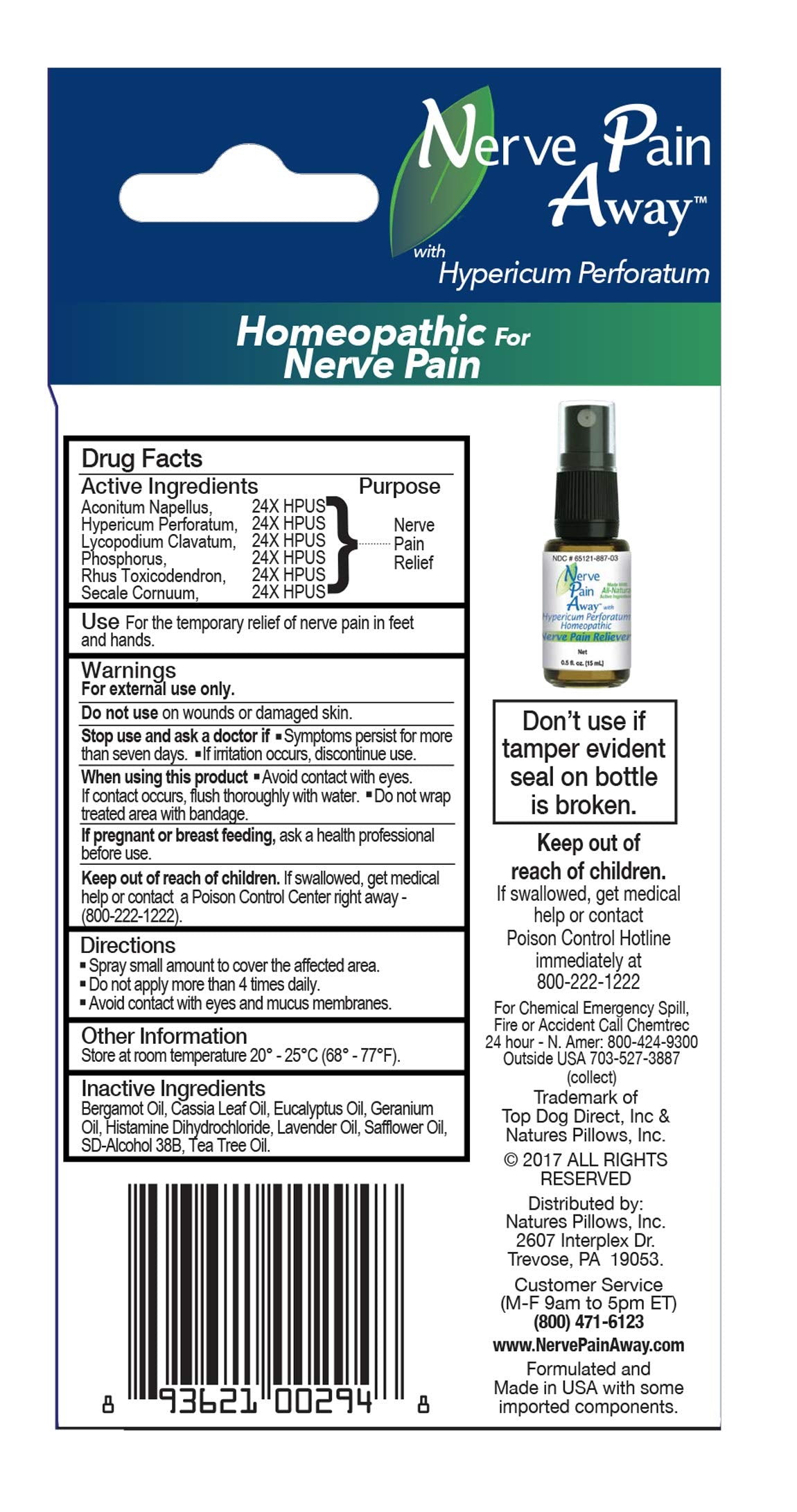 Nerve Pain Away – Homeopathic Topical Spray for Temporary Nerve Pain Relief in Hands and Feet Nerve Pain Away Au supplements