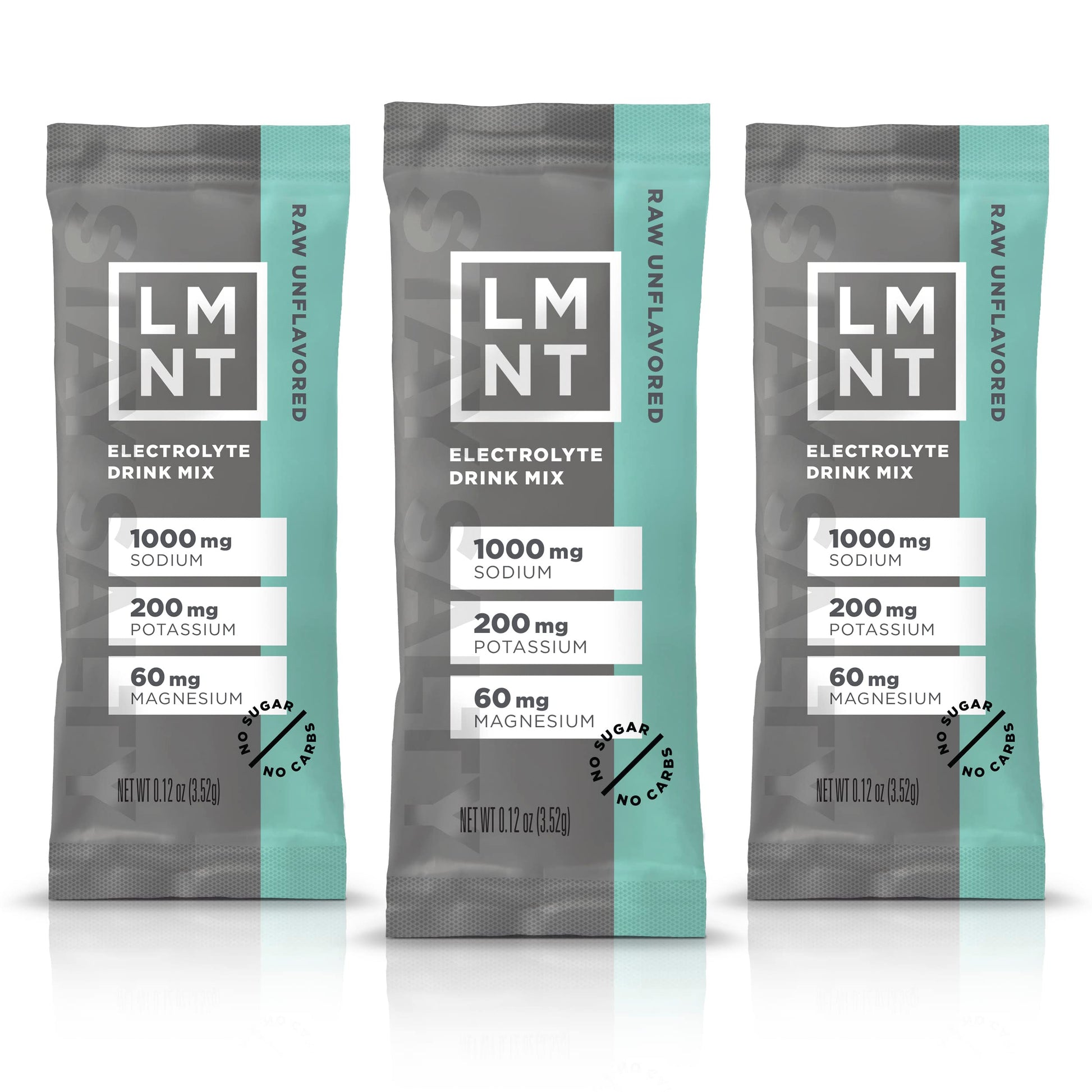 LMNT Zero-Sugar Electrolytes - Raw Unflavored Salt - Hydration Powder Packets Drink LMNT Au supplements