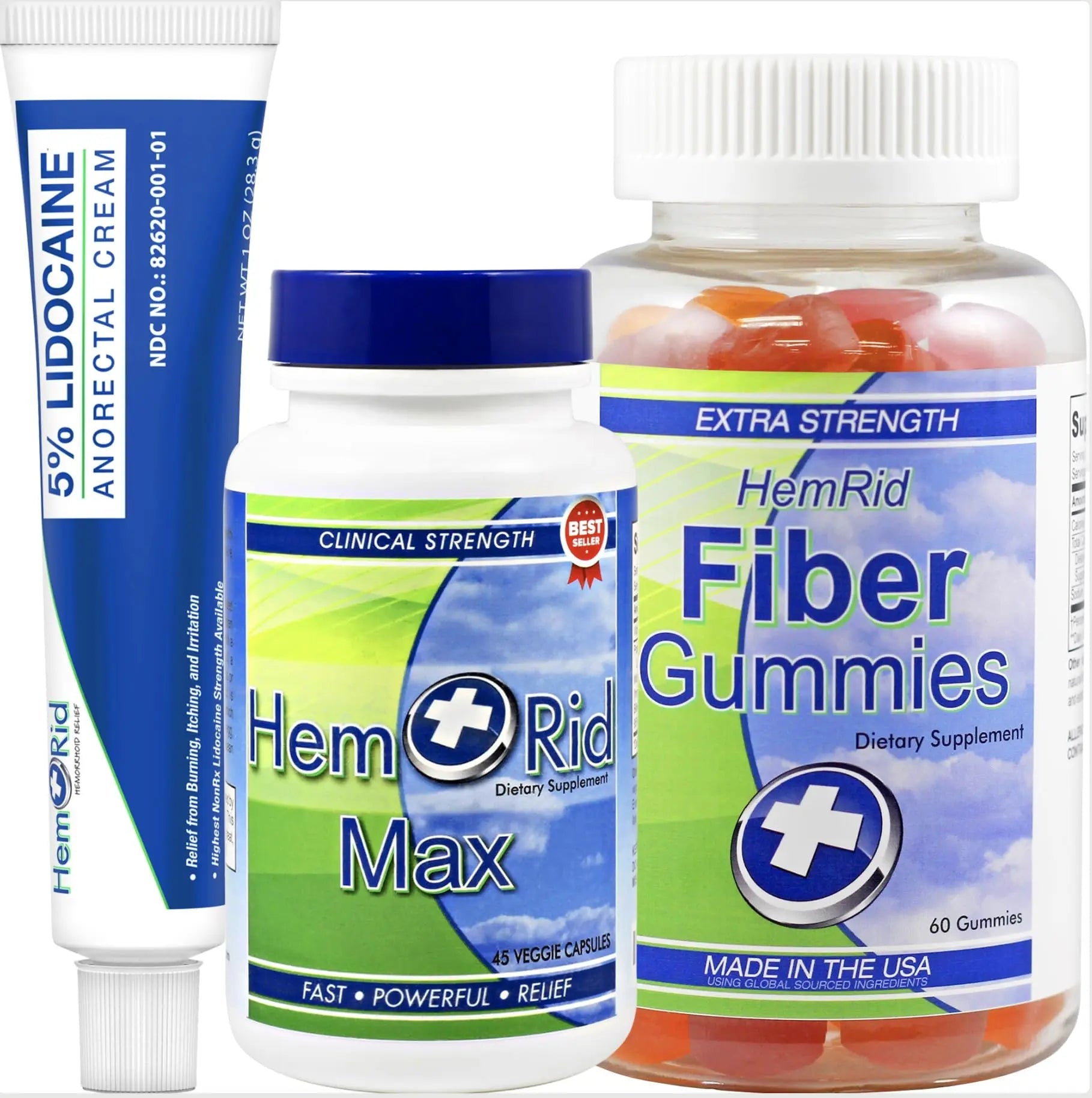 HemRid Complete Hemorrhoid Support System – Max Formula, Lidocaine Cream & Fiber Gummies for Immediate Relief & Long-Term Comfort HemRid Au supplements