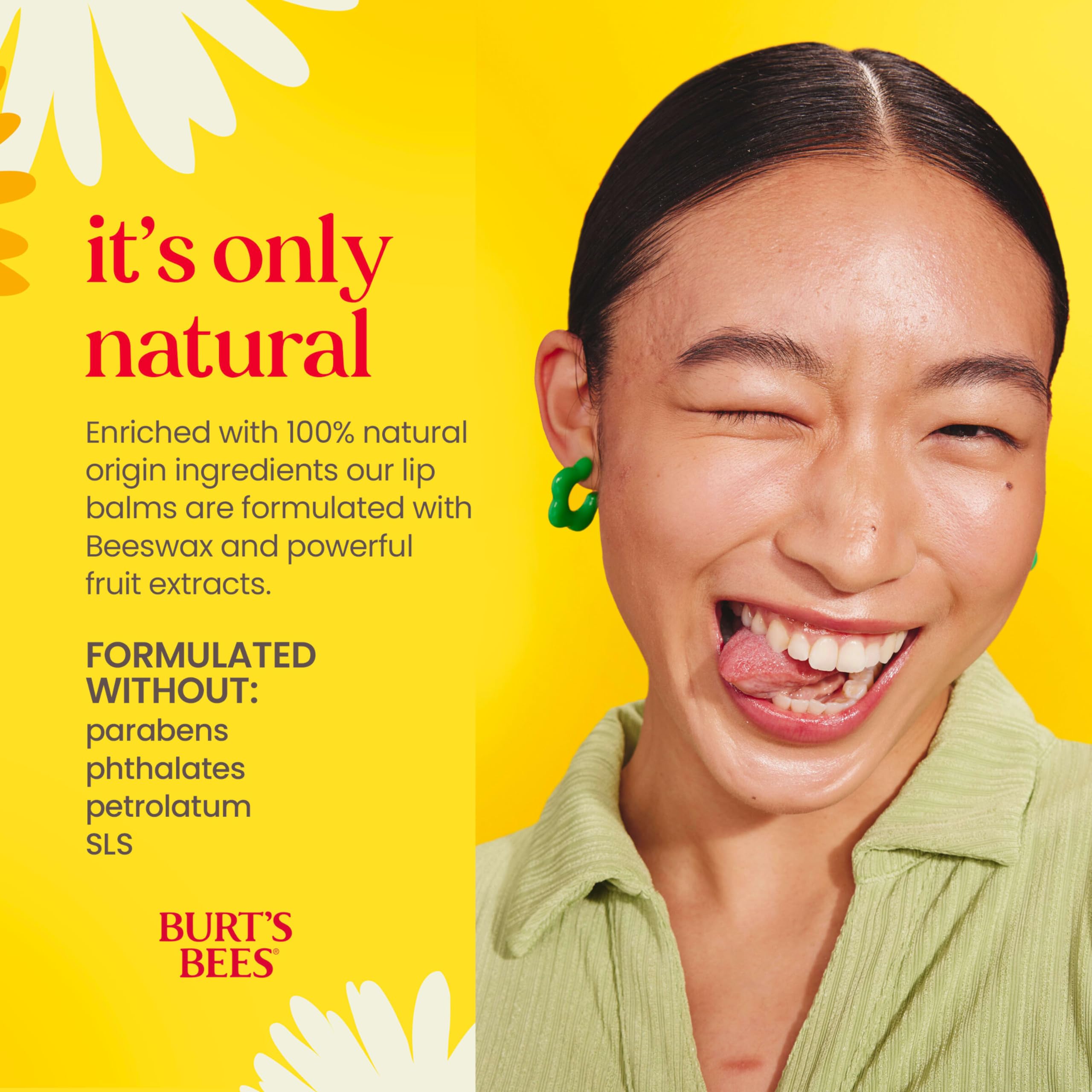 Burt's Bees 100% Natural Moisturizing Lip Balm (Superfruit) Burt's Bees Au supplements