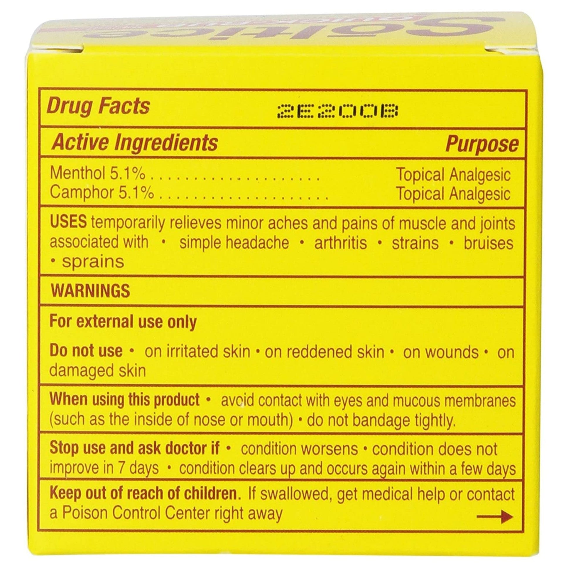 Soltice Quick Rub Topical Pain Reliever, 1.33 Ounces OAKHURST COMPANY Au supplements