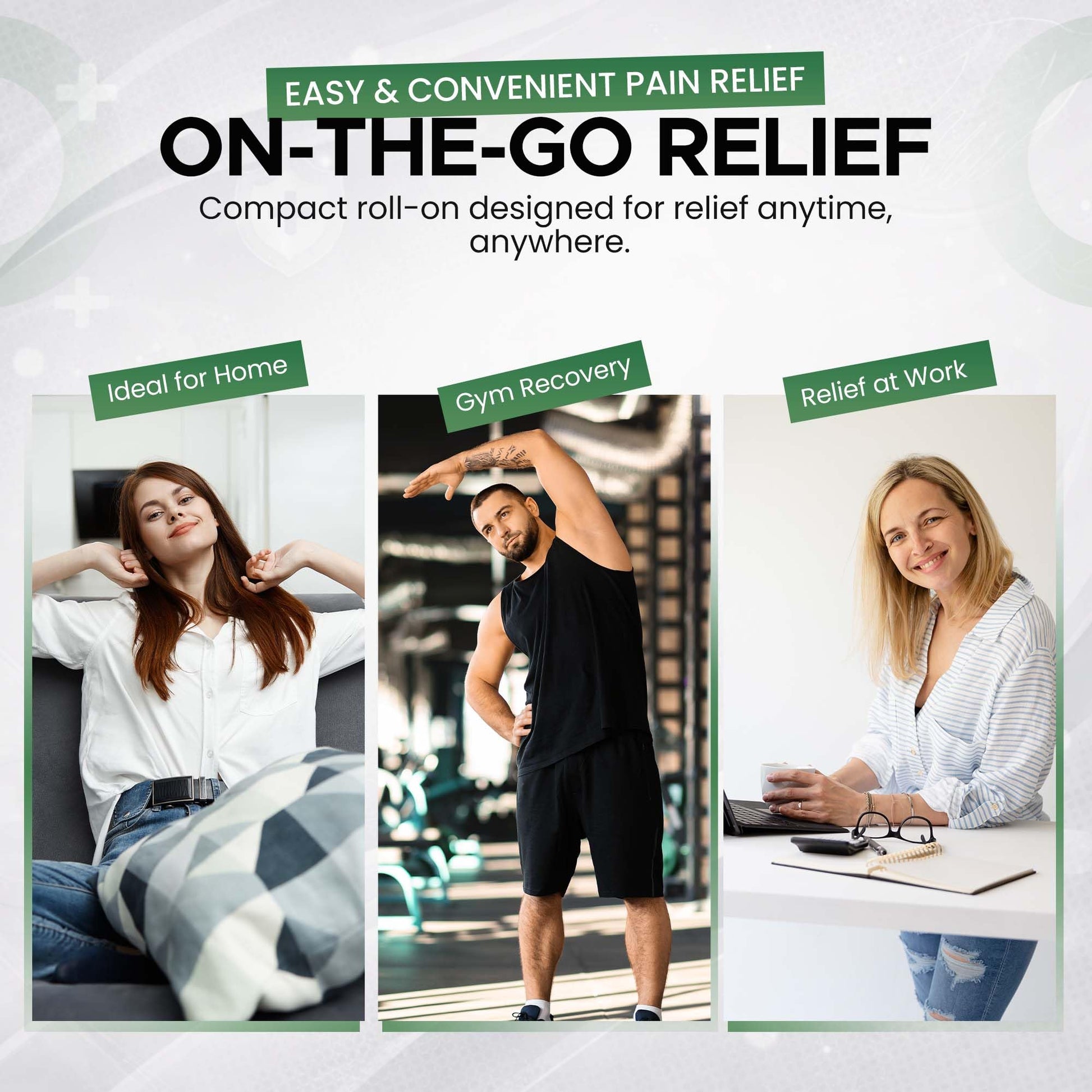 BIO-RELIEF Fast-Acting Hemp Pain Relief Roll On - Highly Effective, Cool & Topical Pain Relief Extra Strength for Arthritis, Muscle, Joint & Back – Easy Roll On Maximum Strength Scientific Solutions Global Au supplements