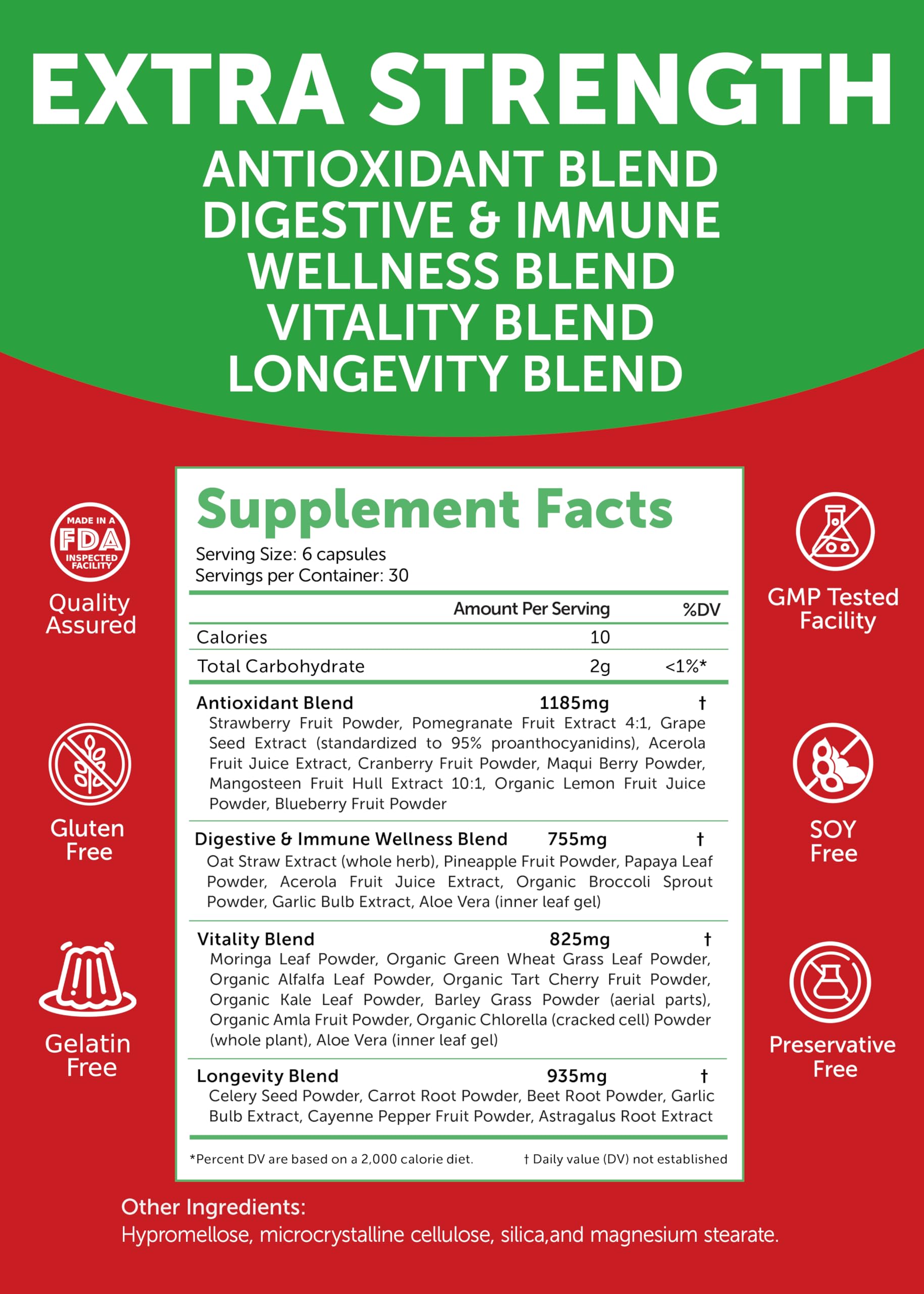 Lunakai USA Made Superfood Fruits & Veggies Supplement & Irish Sea Moss Bundle with 4 Blends, Black Seed Oil & Ashwagandha for Immune & Wellness Support Lunakai Au supplements