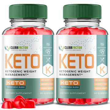 (2 Pack) Clear Factor Gummies, Clear Factor ACV Gummies, Clear Factor Gummy, Clear Factor