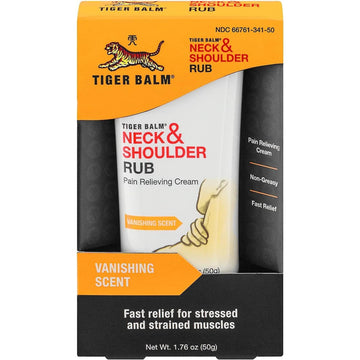 Tiger Balm Neck & Shoulder Rub Vanishing Scent 1.76 oz Tiger Balm Au supplements