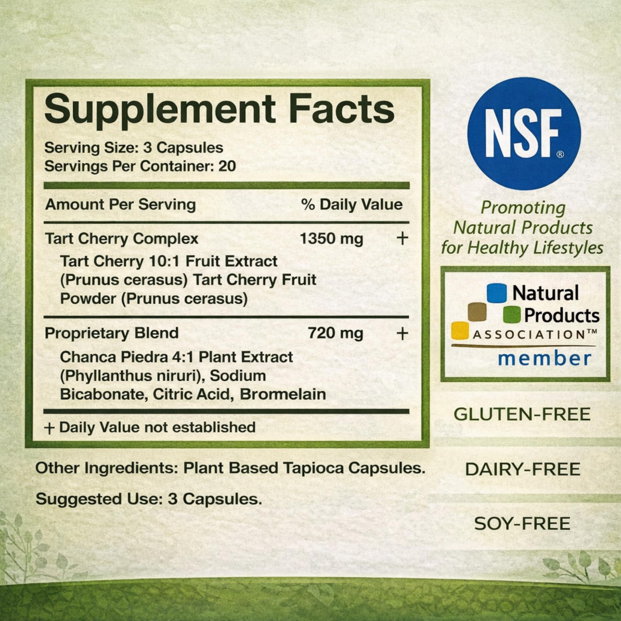 Pinnacle Purity Stone Breaker 60 Capsules, With Chanca Piedra, Tart Cherry & Bromelain – Supports Kidney & Liver Balance, Promotes Gentle Stone Management, Enhances Natural Cleansing Pathways, Non-GMO Pinnacle Purity Au supplements