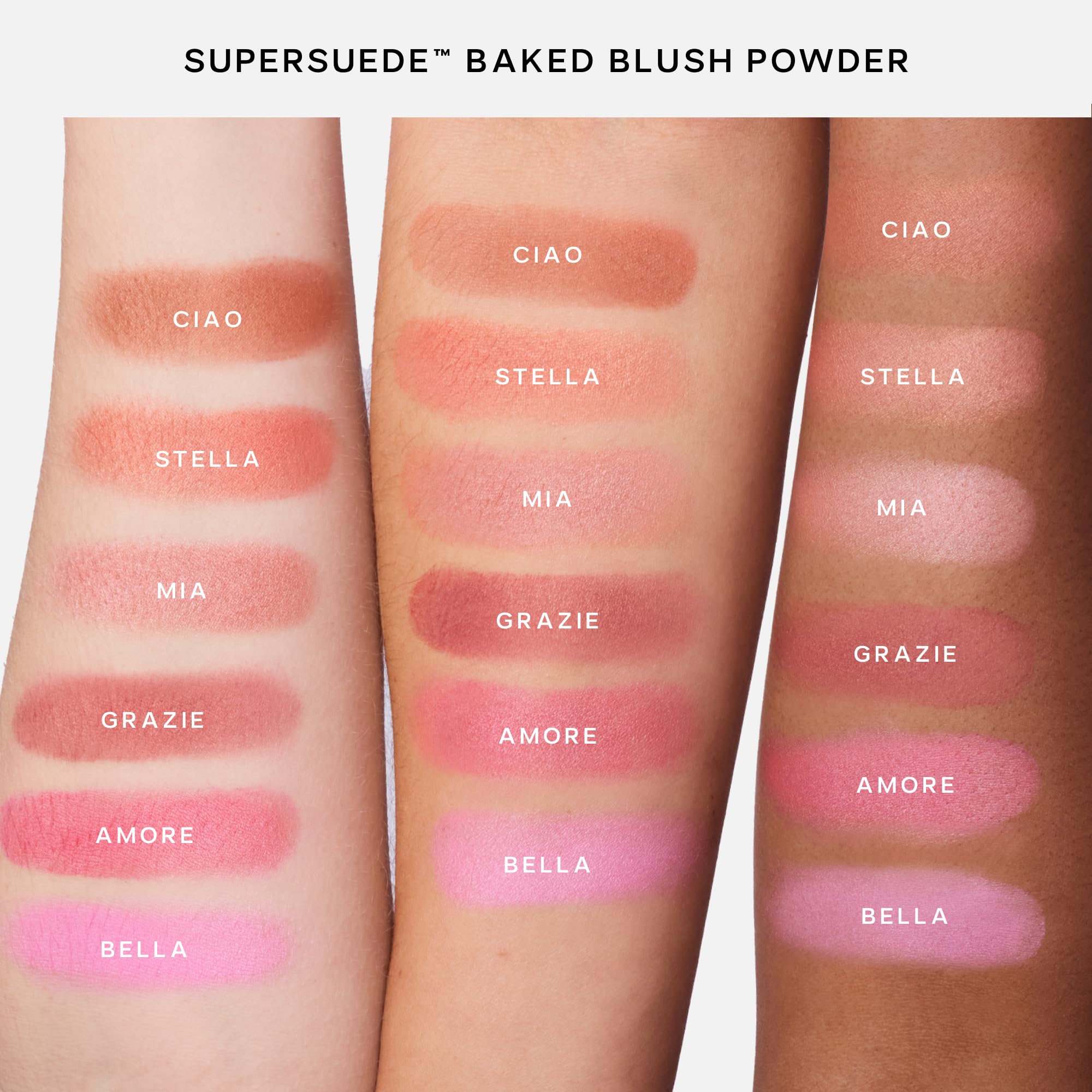 Saie Cheek Flush Duo - Dew Liquid Blush (.40 oz, Hottie), SuperSuede Baked Powder Blush (.01 oz, Stella) - Layerable, Skin-Nourishing Blushes for a Seamless Radiant Finish Saie Au supplements
