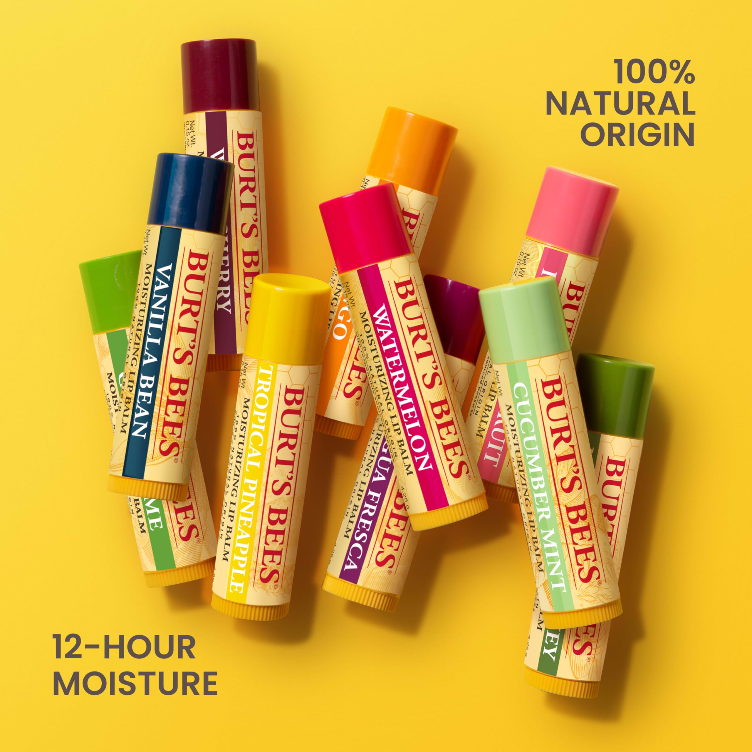 Burt's Bees 100% Natural Moisturizing Lip Balm (Superfruit) Burt's Bees Au supplements