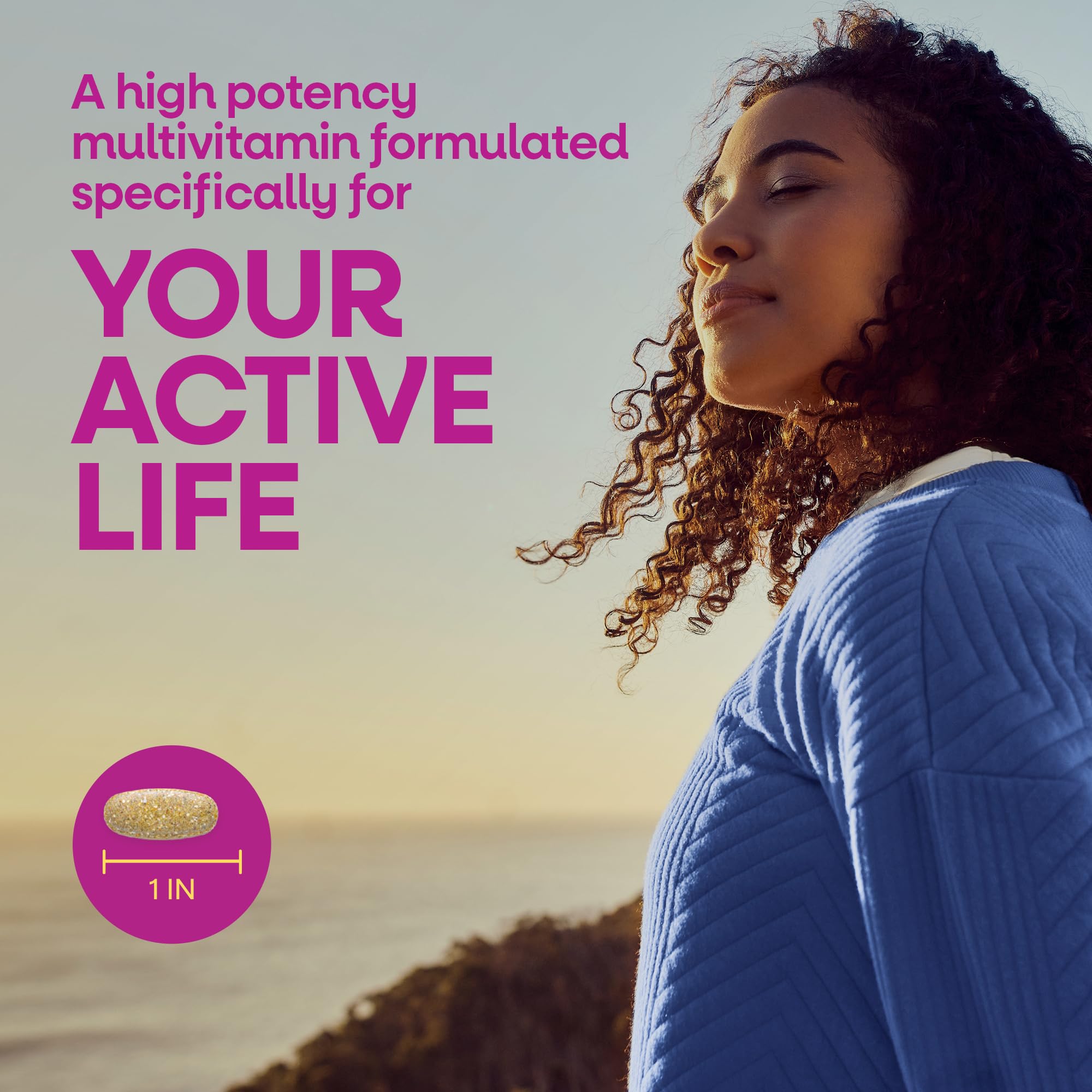 Nature's Way Alive! Ultra Multivitamin for Women, Complete Daily Women's Vitamins, High Potency Formula, Promotes Energy Metabolism and Muscle Function*, Vitamin A, C, D, Methylated B12, 60 Tablets Nature's Way Au supplements
