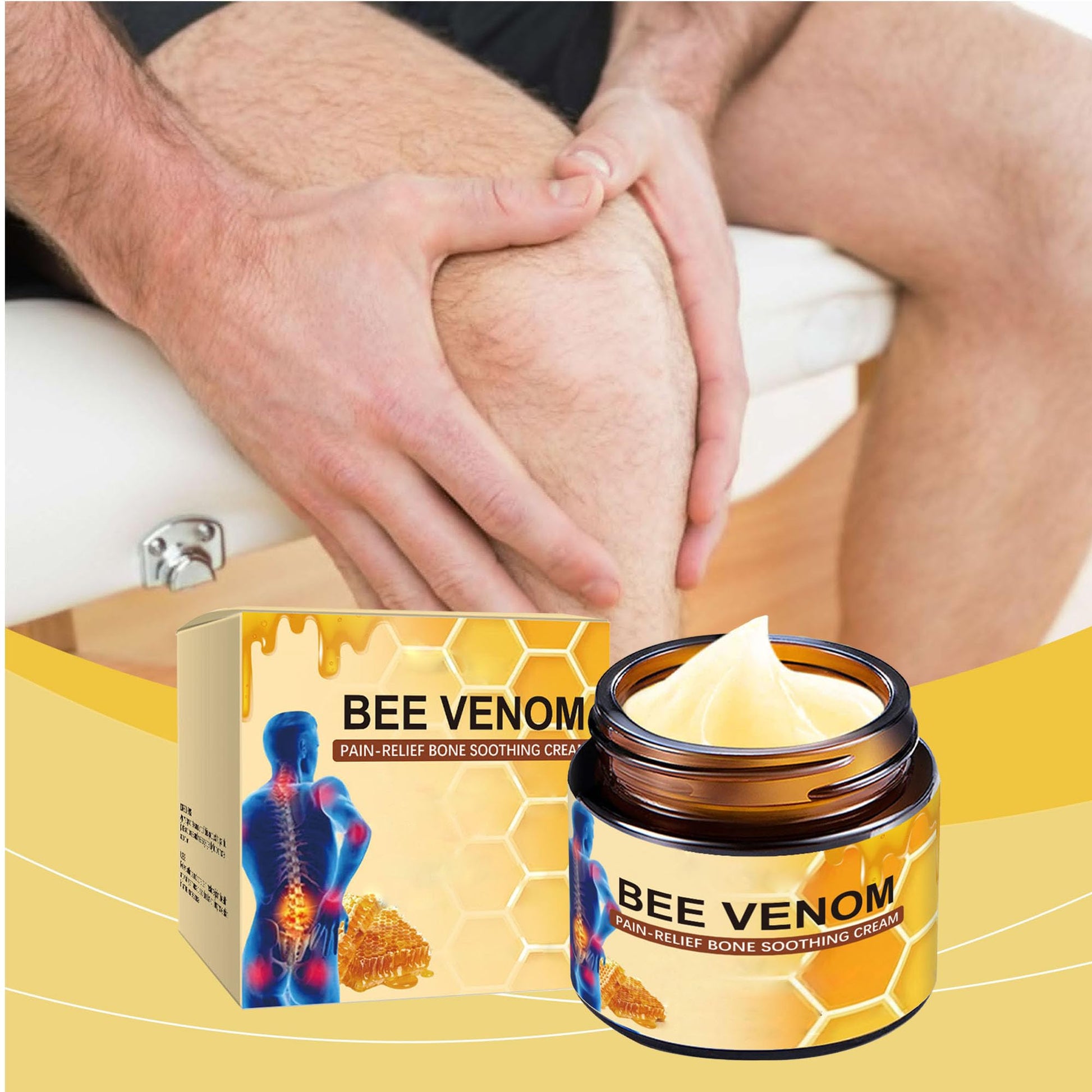 Liwoci Bee Venom Cream-Suitable for Neck, Waist, Back, Hands, Feet and Leg Joint Pain Care Liwoci Au supplements