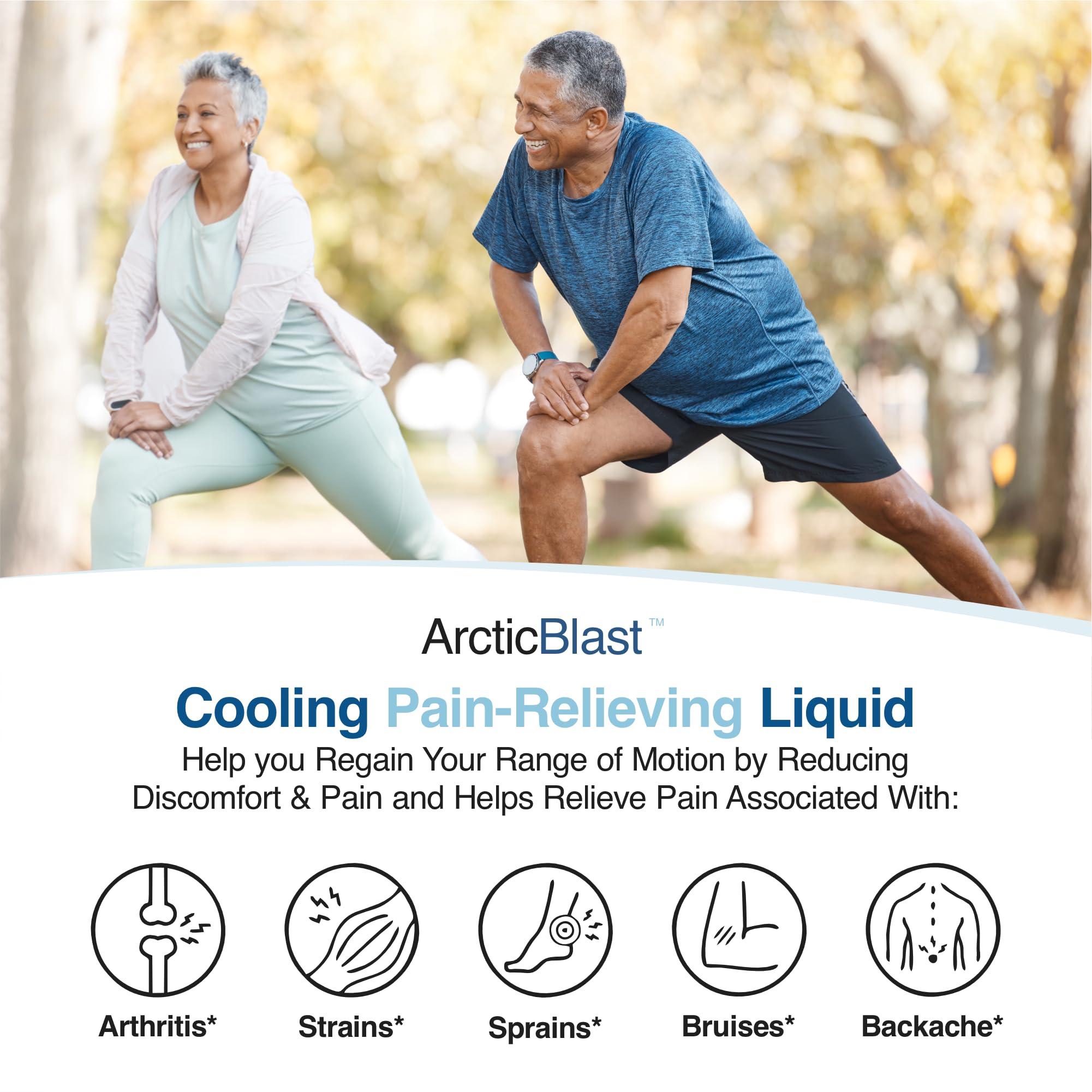 N Labs Arctic Blast Premium Topical Pain Relief Drops – Fast Absorbing DMSO, Menthol & Camphor for Back, Knee, Shoulder, Joint & Muscle Pain – Cooling Rub Formula – Made in USA – 1 fl oz N-Labs Au supplements