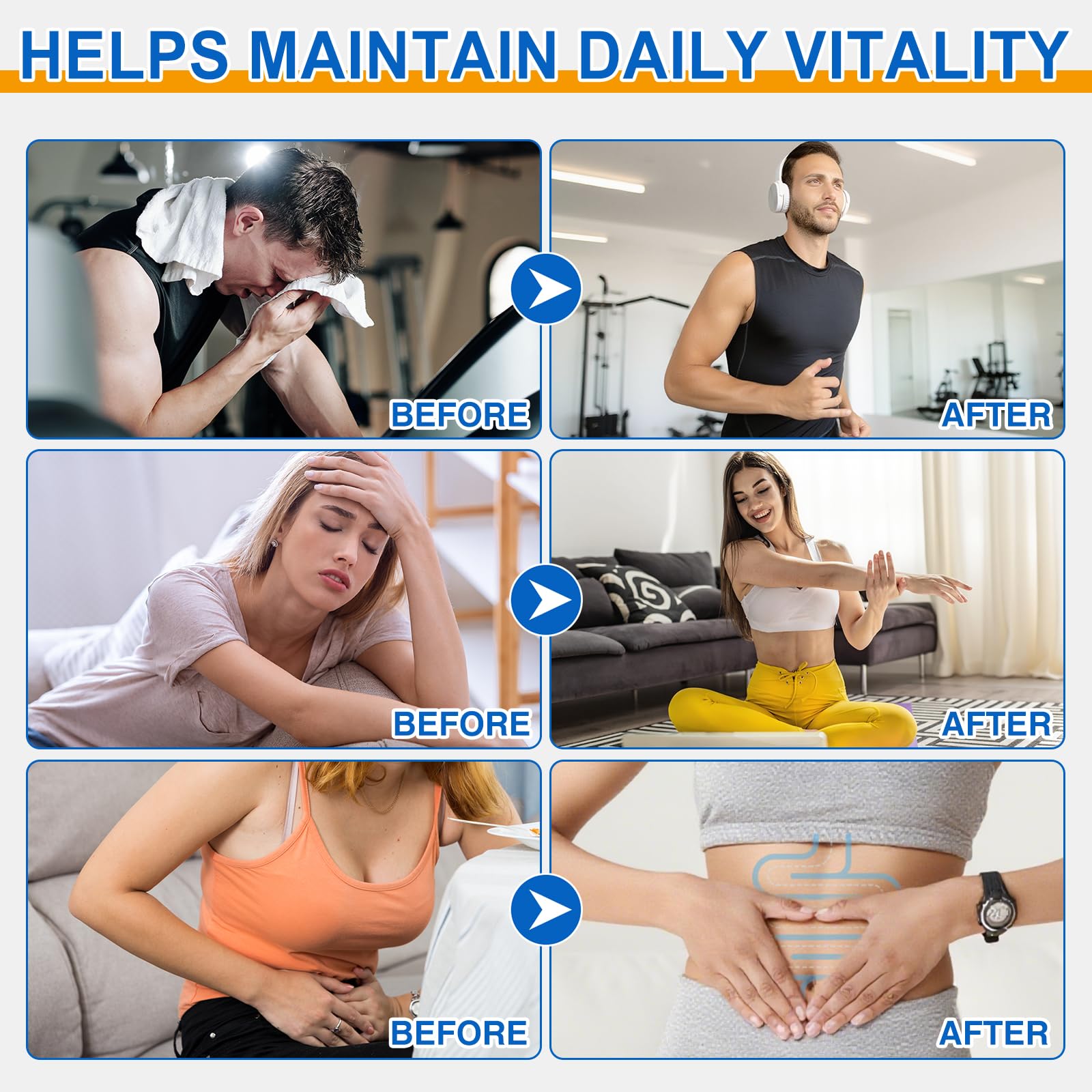 8-in-1 Magnesium Complex Supplement 90 Count, Magnesium Complex Capsules with Magnesium Glycinate, Citrate, Malate, Taurate, Easy Absorption for Sleep, Muscle Relaxation, Nerve & Heart Health, Energy BOIUOITI Au supplements